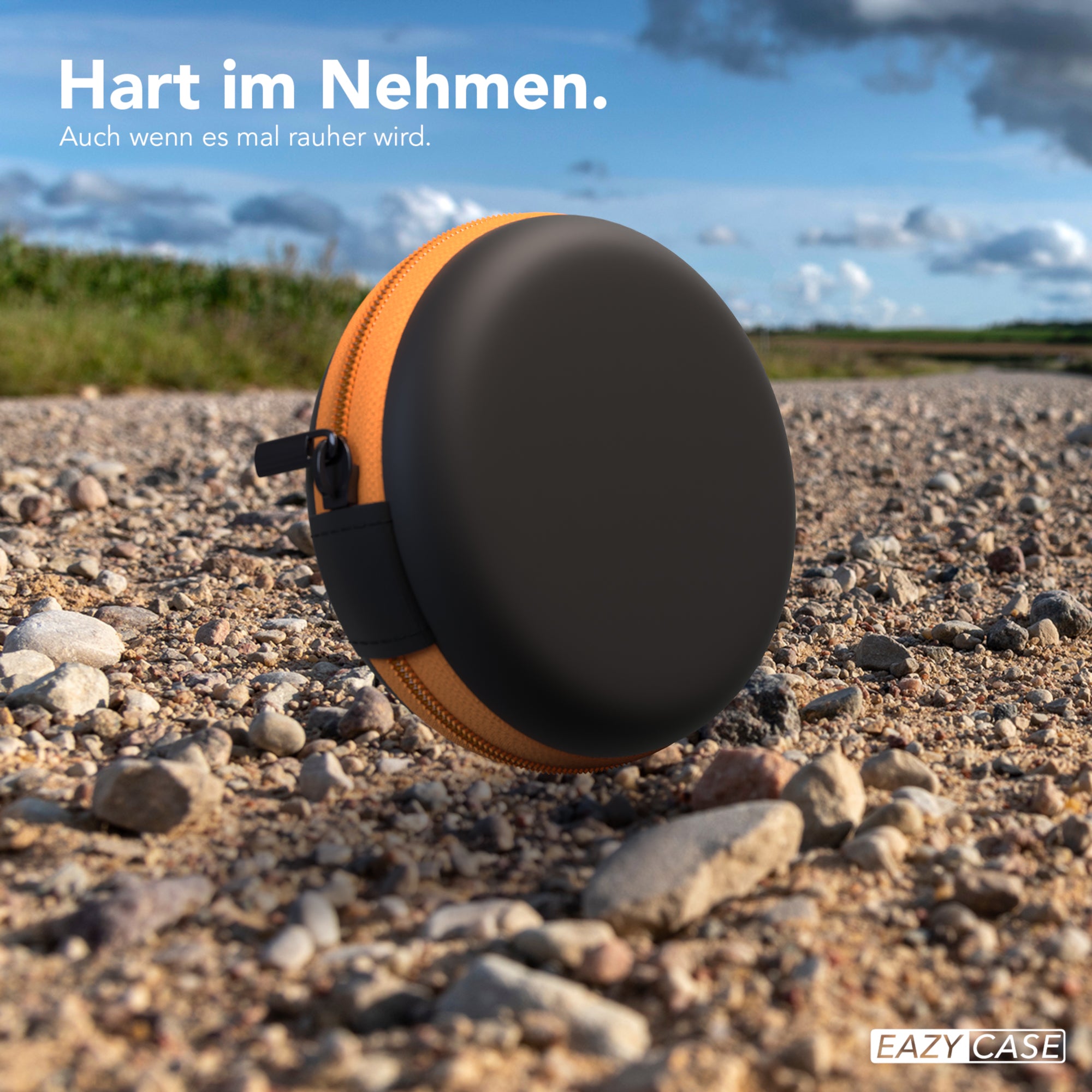 Universal Tasche für In-Ear Kopfhörer mit Netzfach