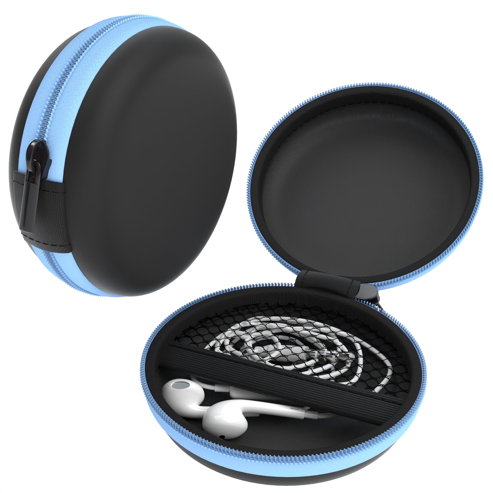 Universal Tasche für In-Ear Kopfhörer mit Netzfach