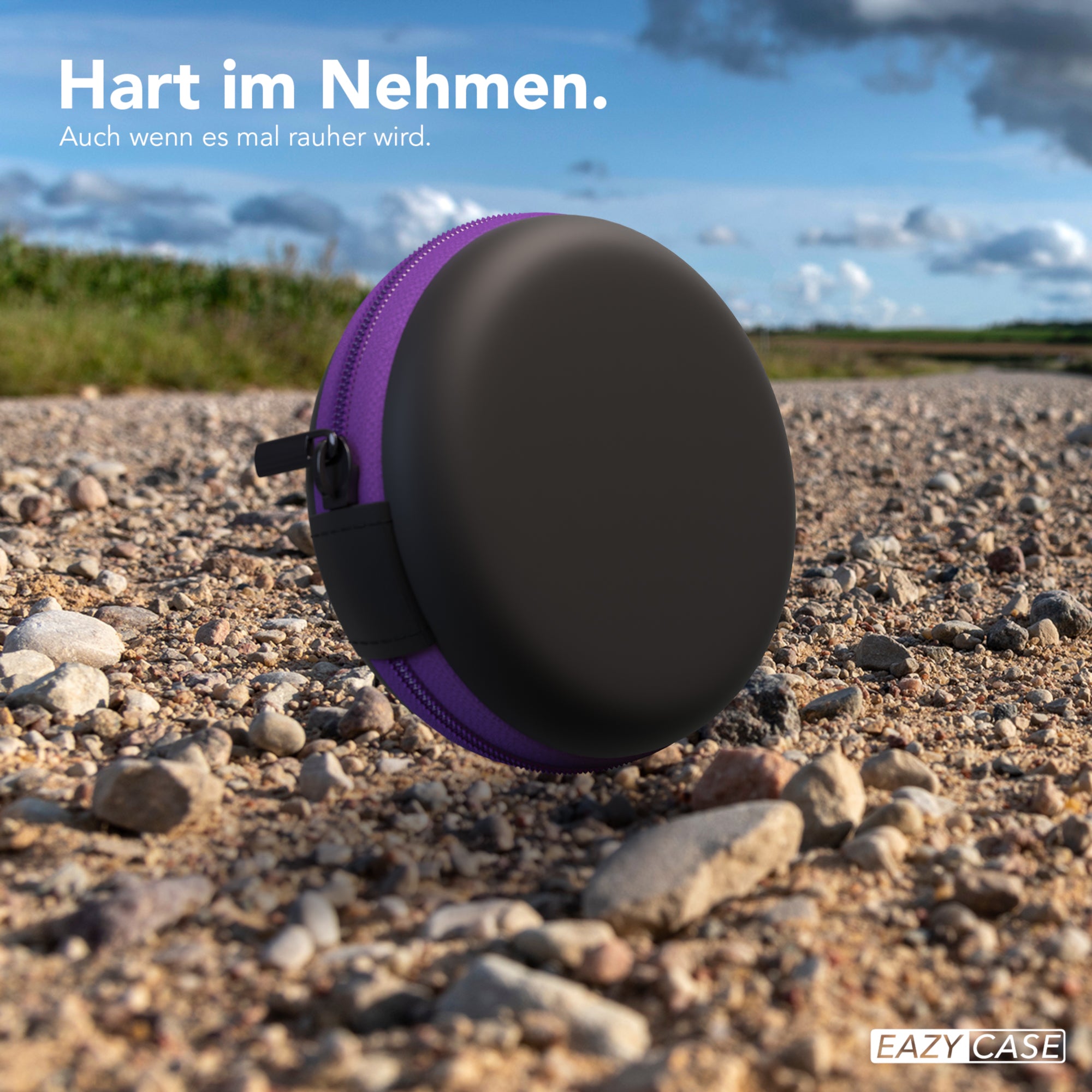 Universal Tasche für In-Ear Kopfhörer mit Netzfach