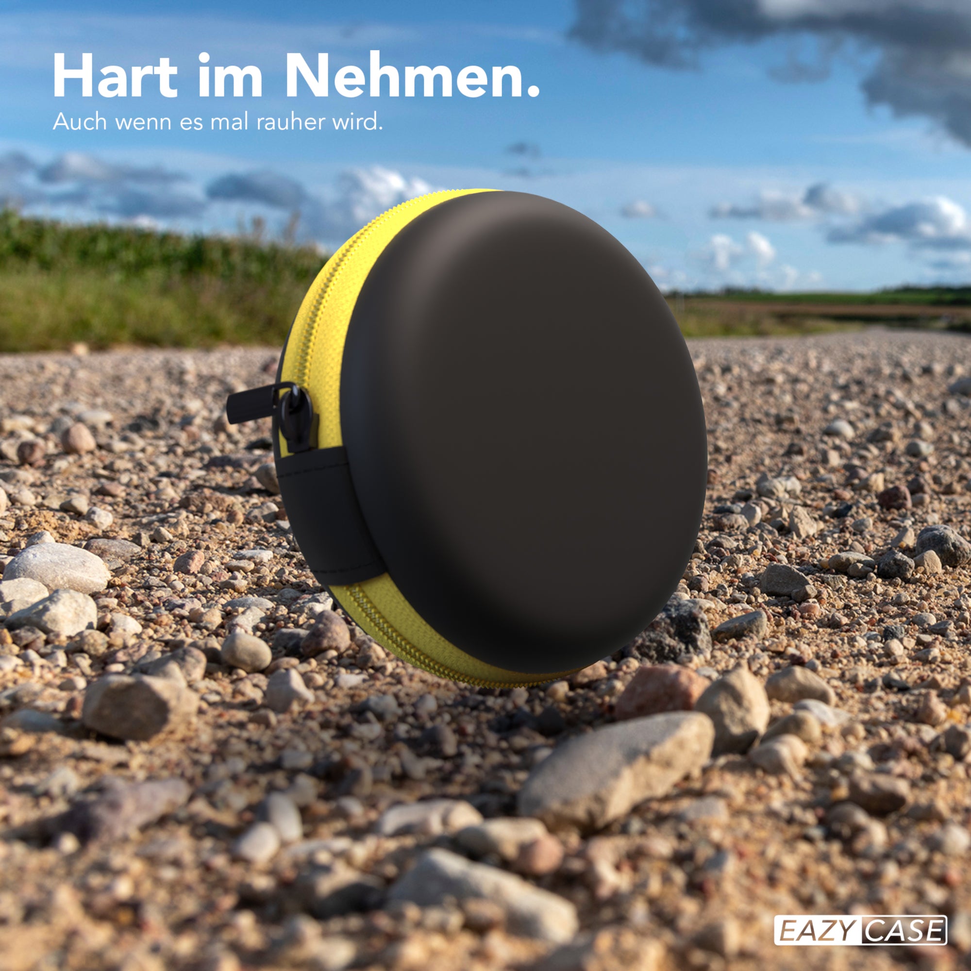 Universal Tasche für In-Ear Kopfhörer mit Netzfach