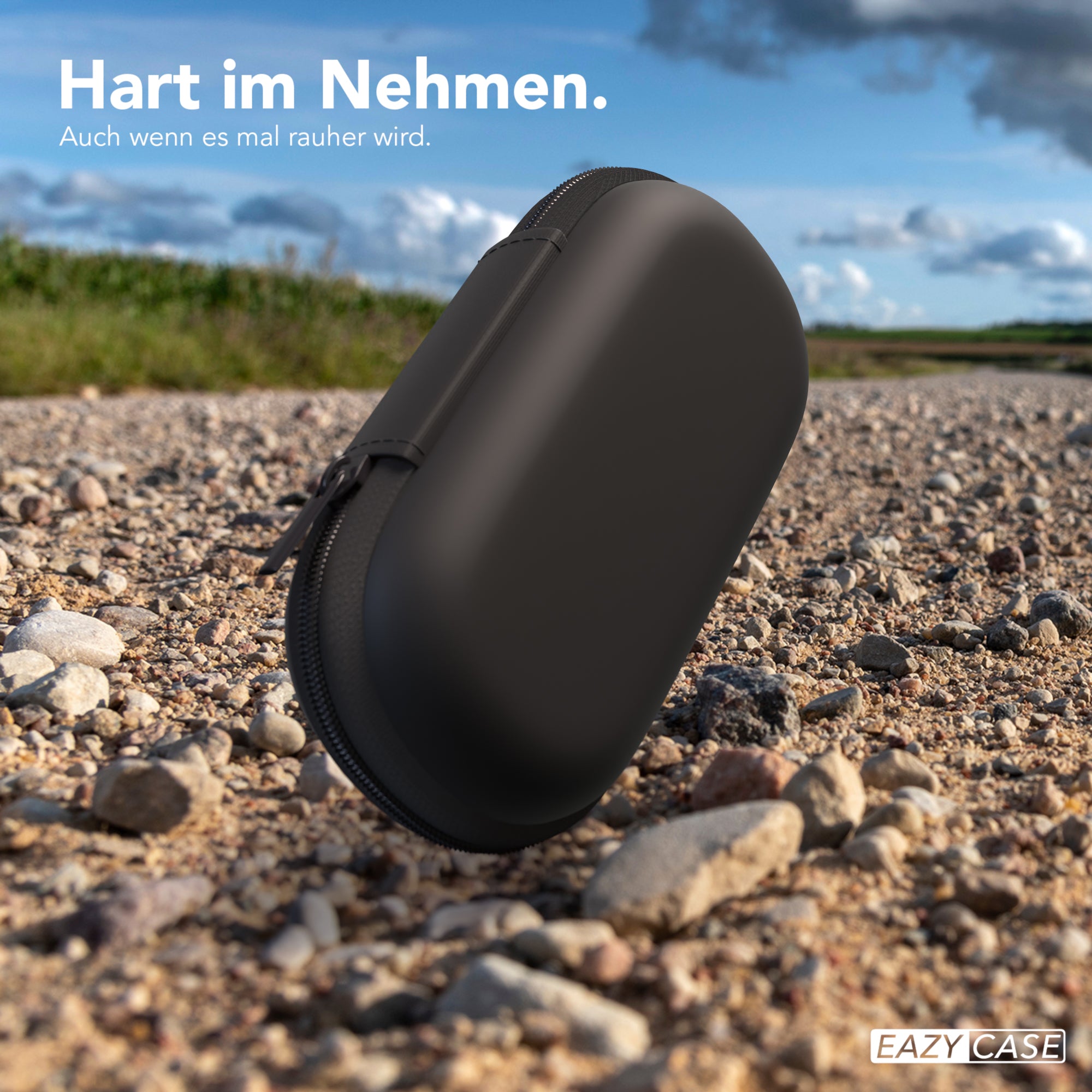 Universal Tasche für In-Ear Kopfhörer mit Netzfach