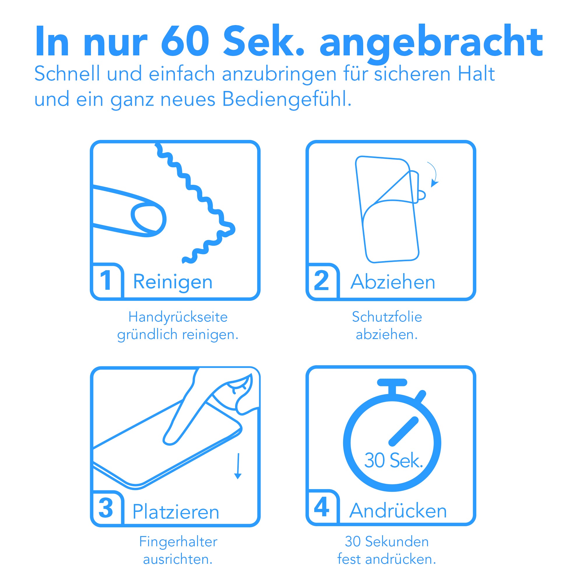 Universal Finger Halterung