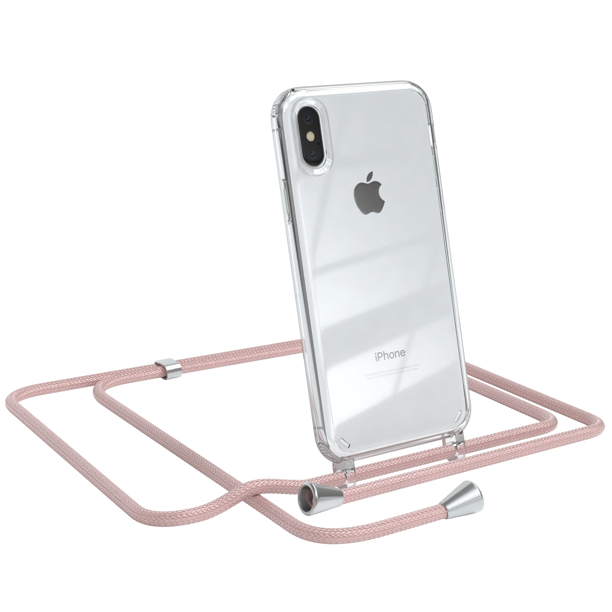 iPhone XS Max transparente Hülle + Kordel