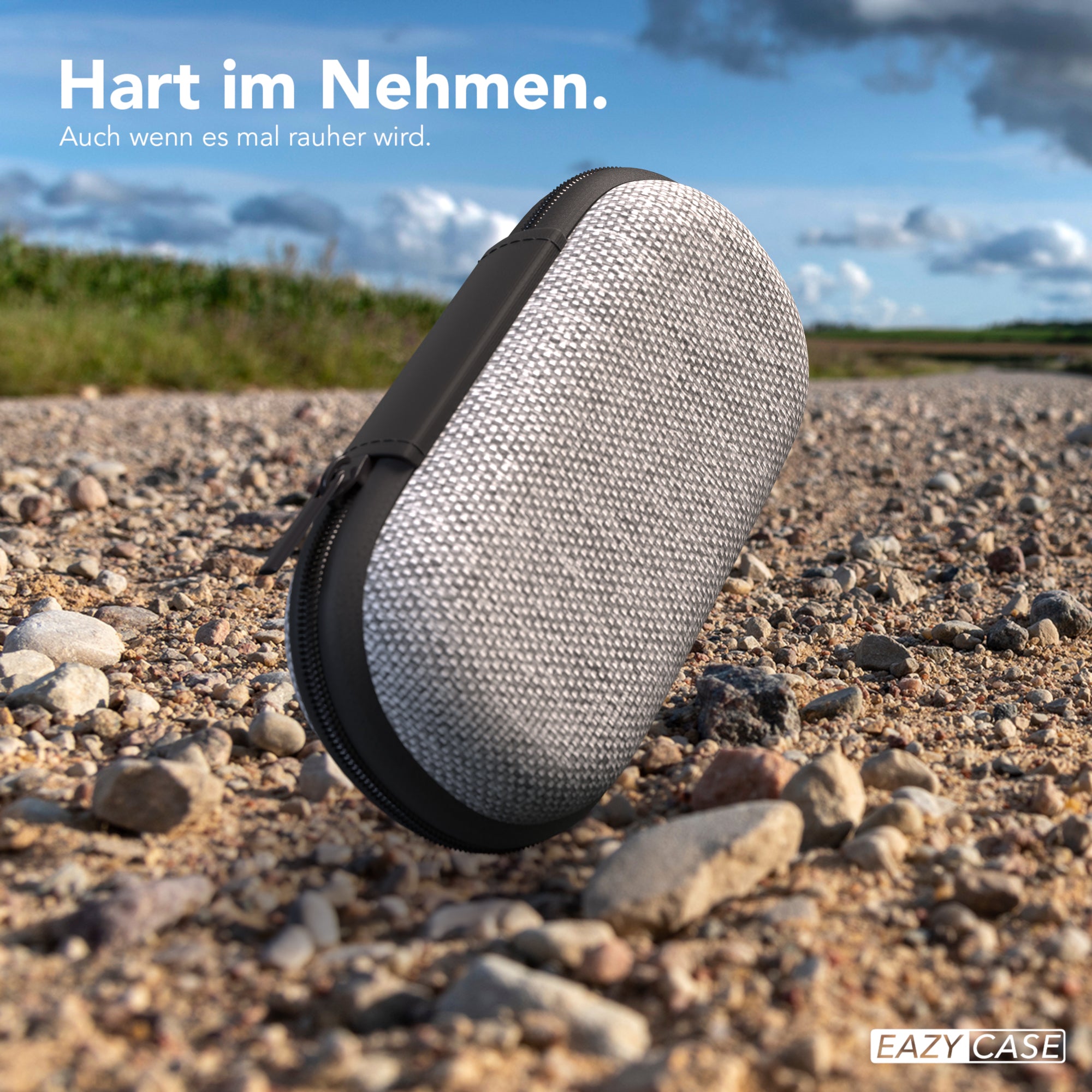 Universal Tasche für In-Ear Kopfhörer mit Netzfach