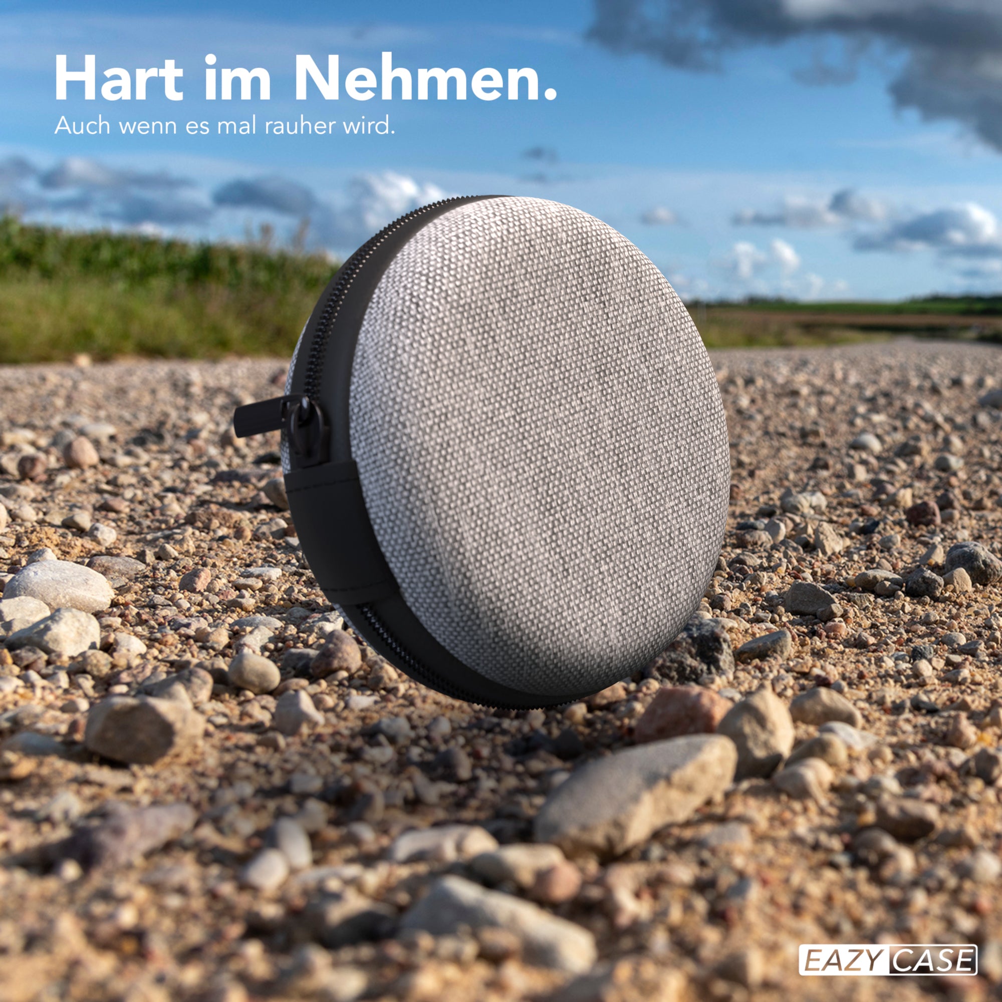 Universal Tasche für In-Ear Kopfhörer mit Netzfach