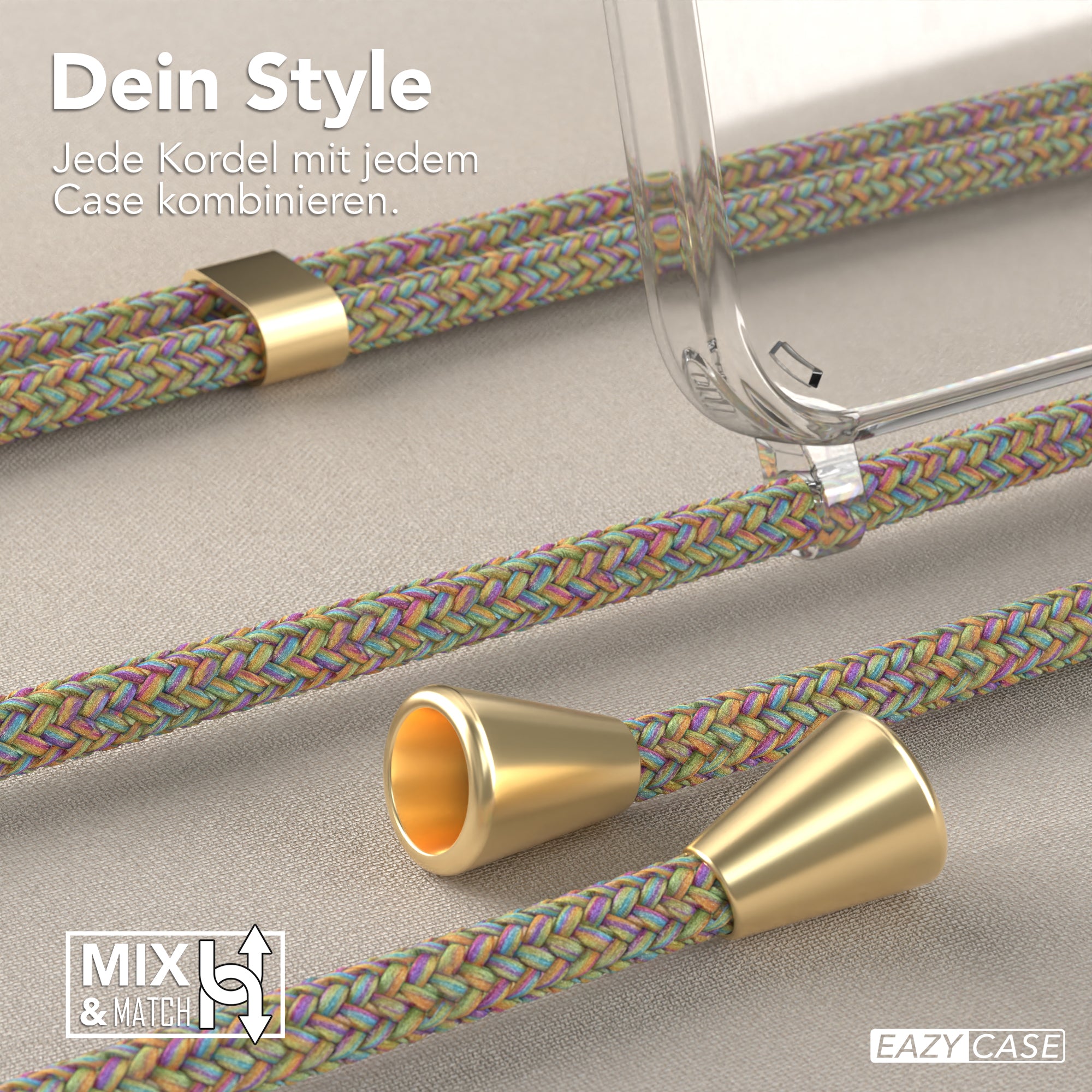 iPhone 11 Pro Max transparente Hülle + Kordel