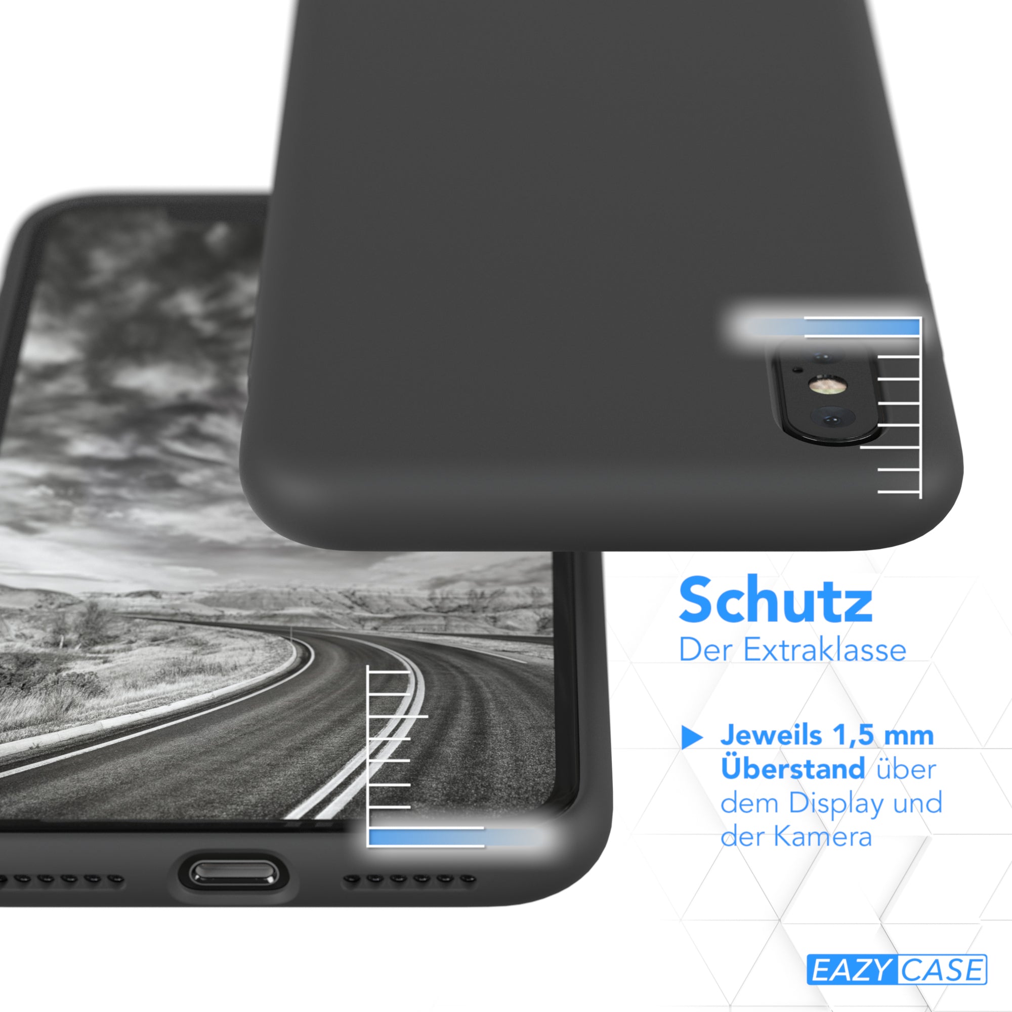 iPhone X / XS Premium Silikonhülle