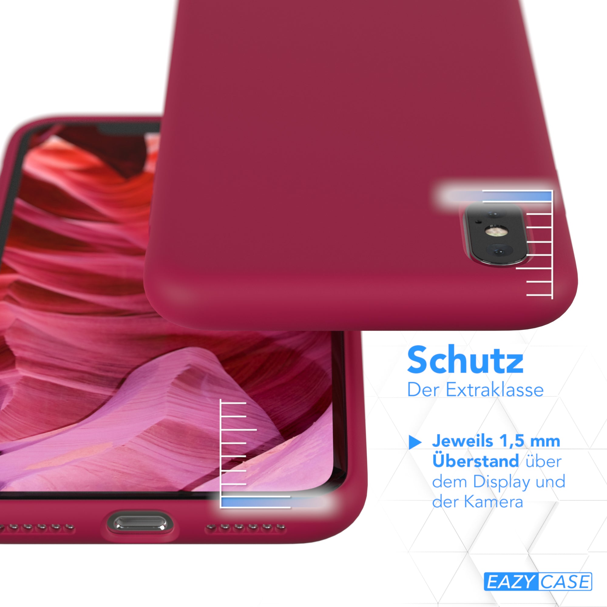 iPhone X / XS Premium Silikonhülle