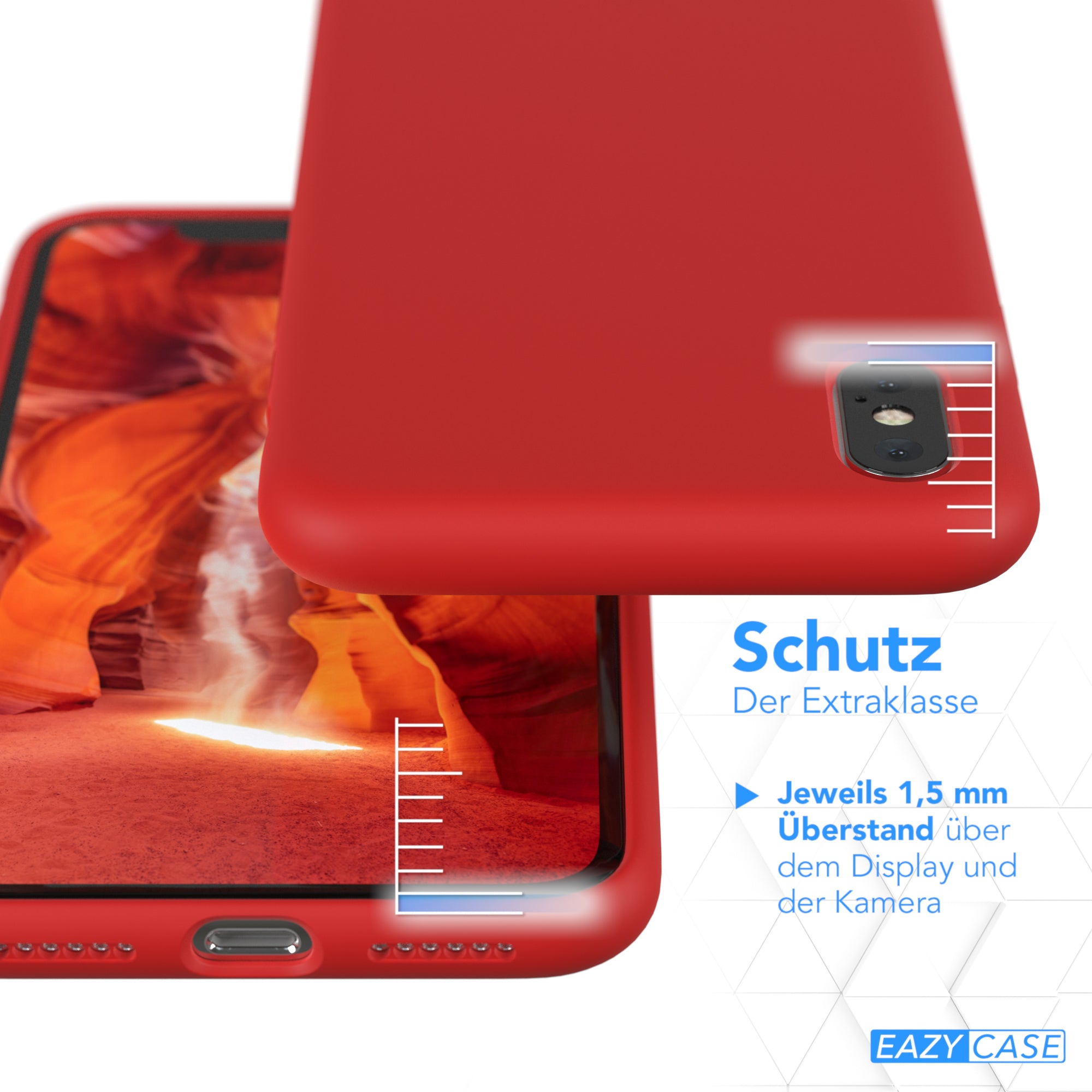 iPhone X / XS Premium Silikonhülle