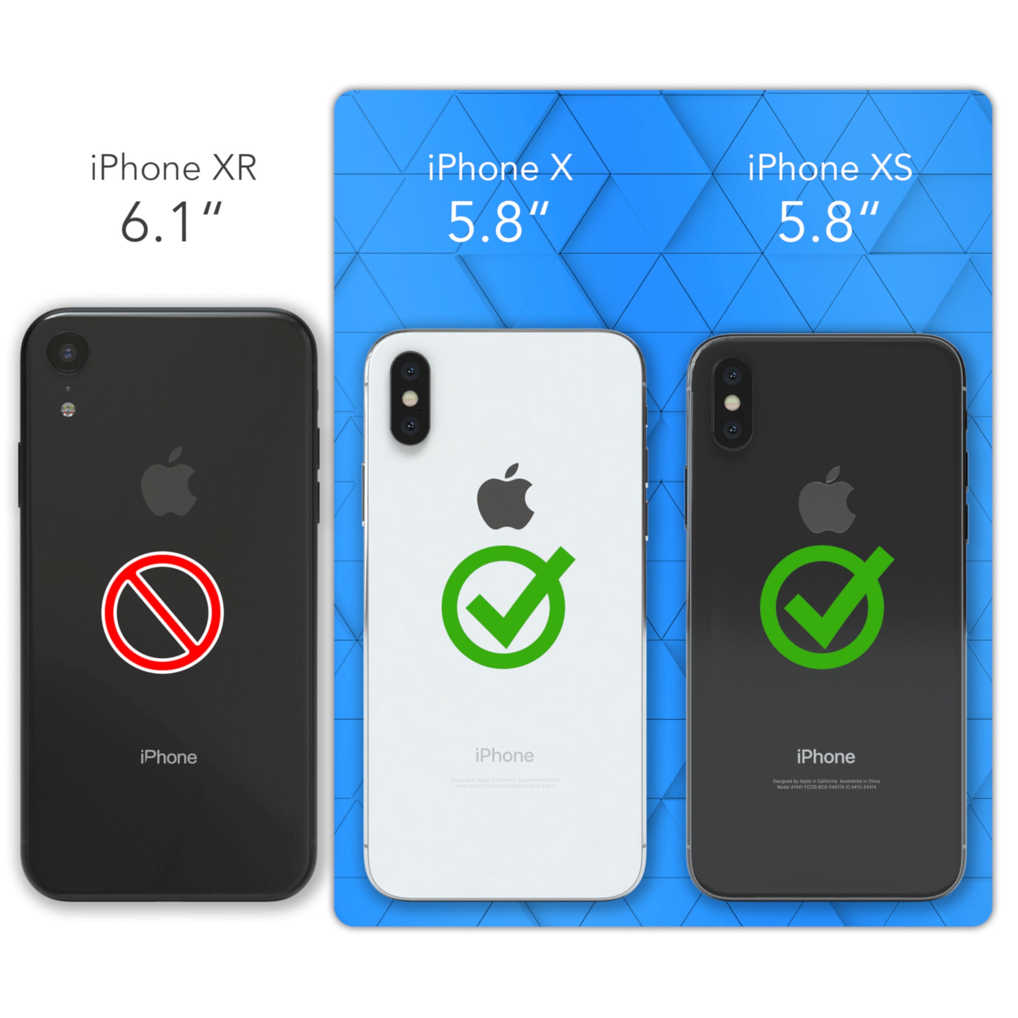 iPhone X / XS Premium Silikonhülle