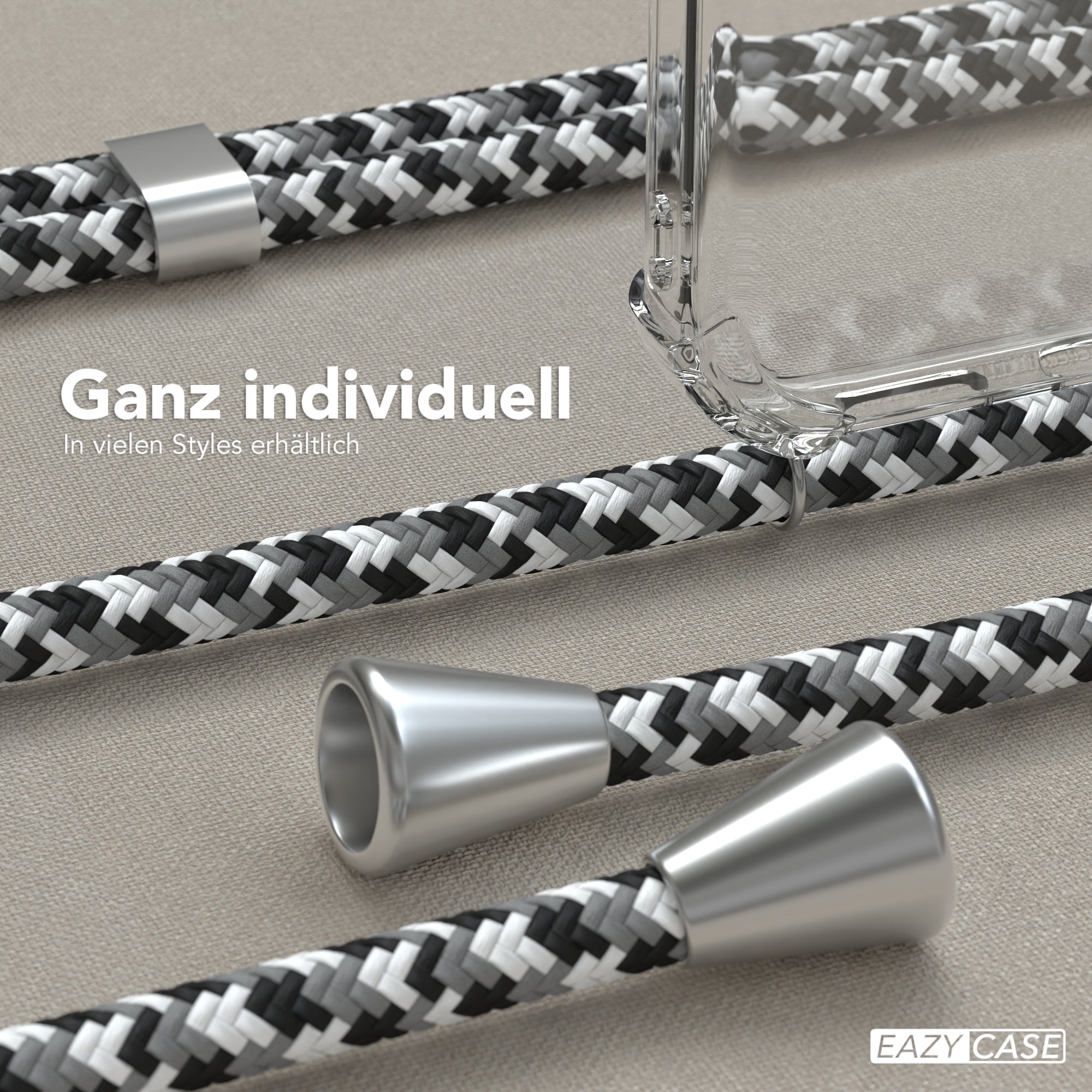 Galaxy M20 transparente Hülle + Kordel