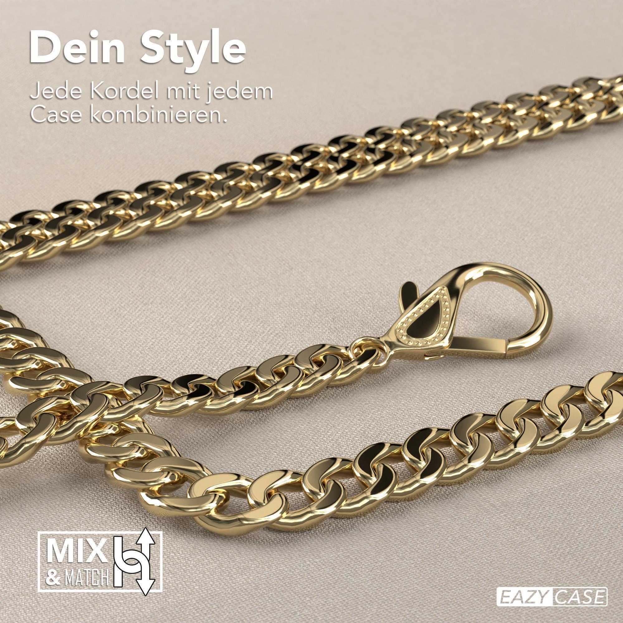 Galaxy A10 Hülle mit Metallkette + Schwarze Kordel