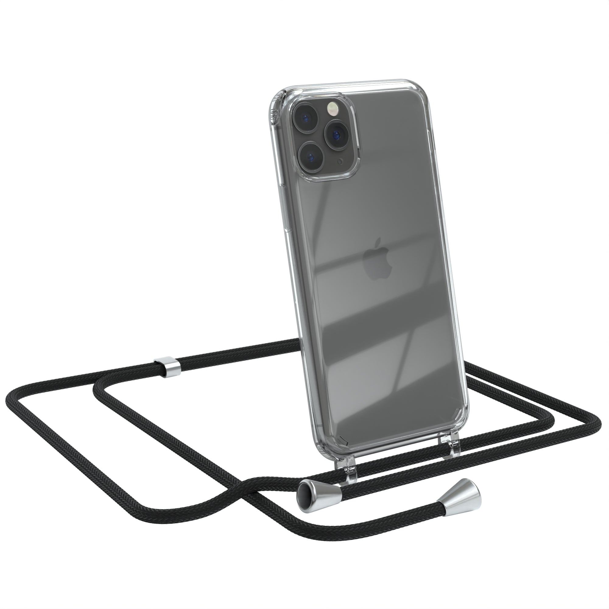 iPhone 11 Pro transparente Hülle + Kordel