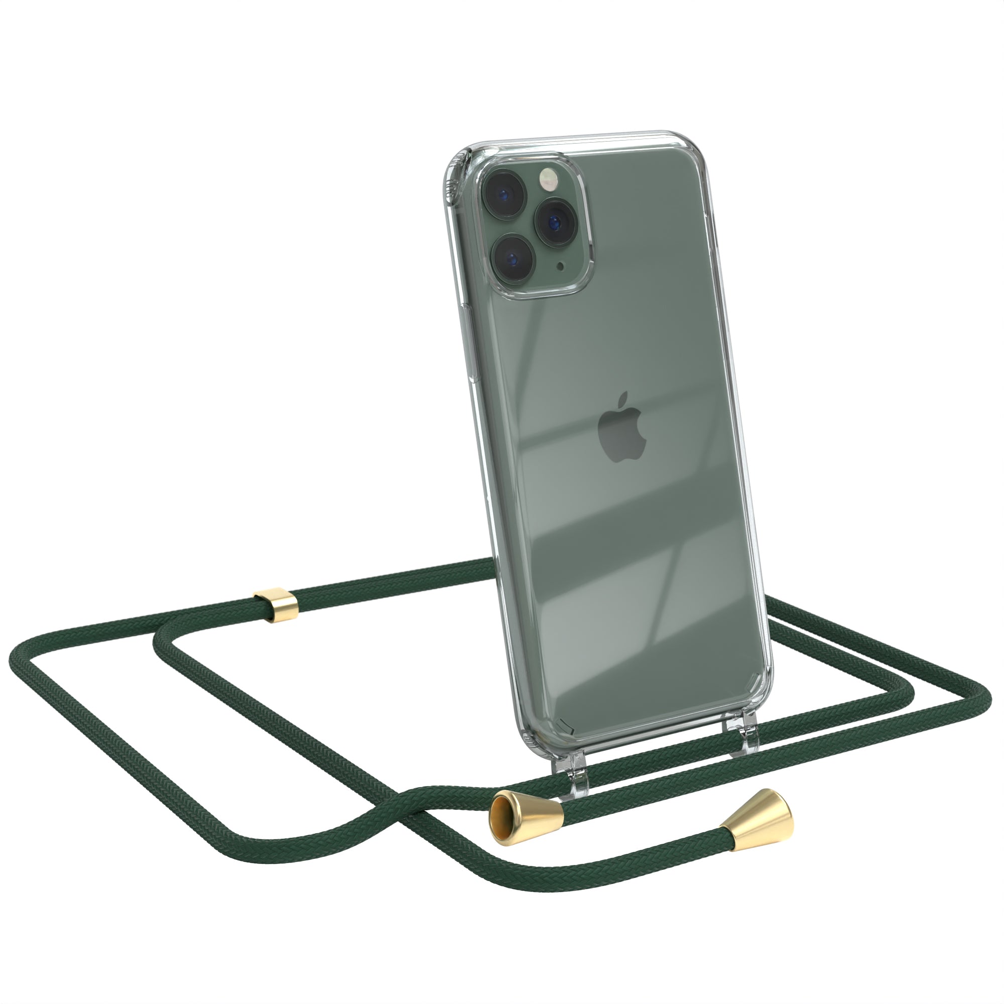 iPhone 11 Pro transparente Hülle + Kordel