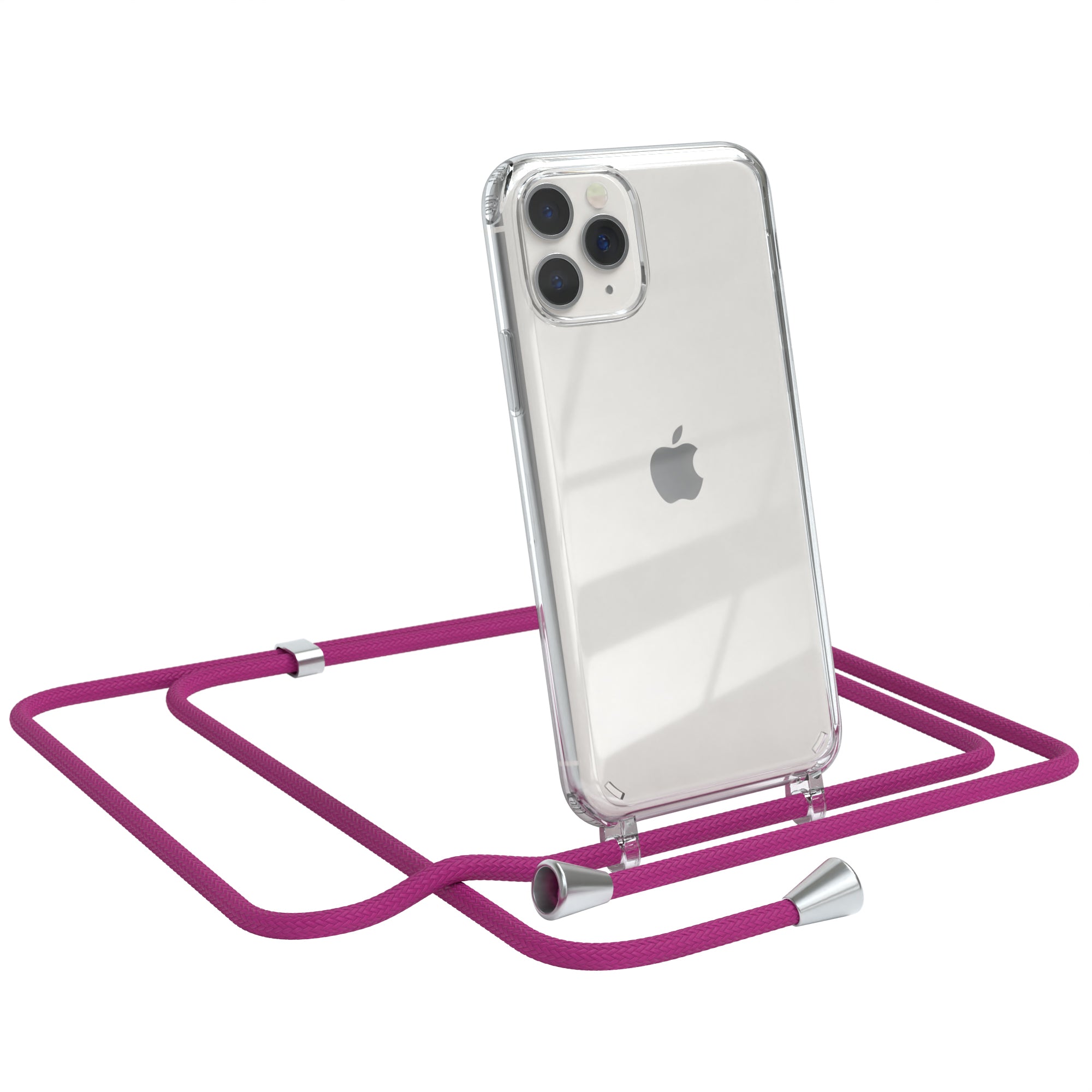 iPhone 11 Pro transparente Hülle + Kordel