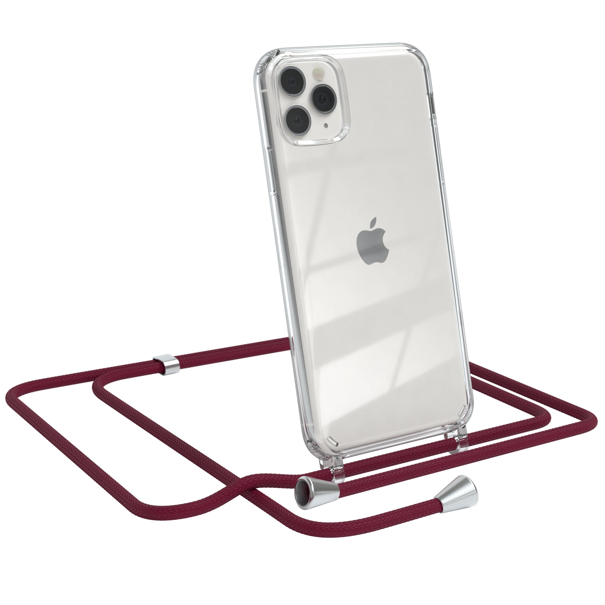 iPhone 11 Pro Max transparente Hülle + Kordel