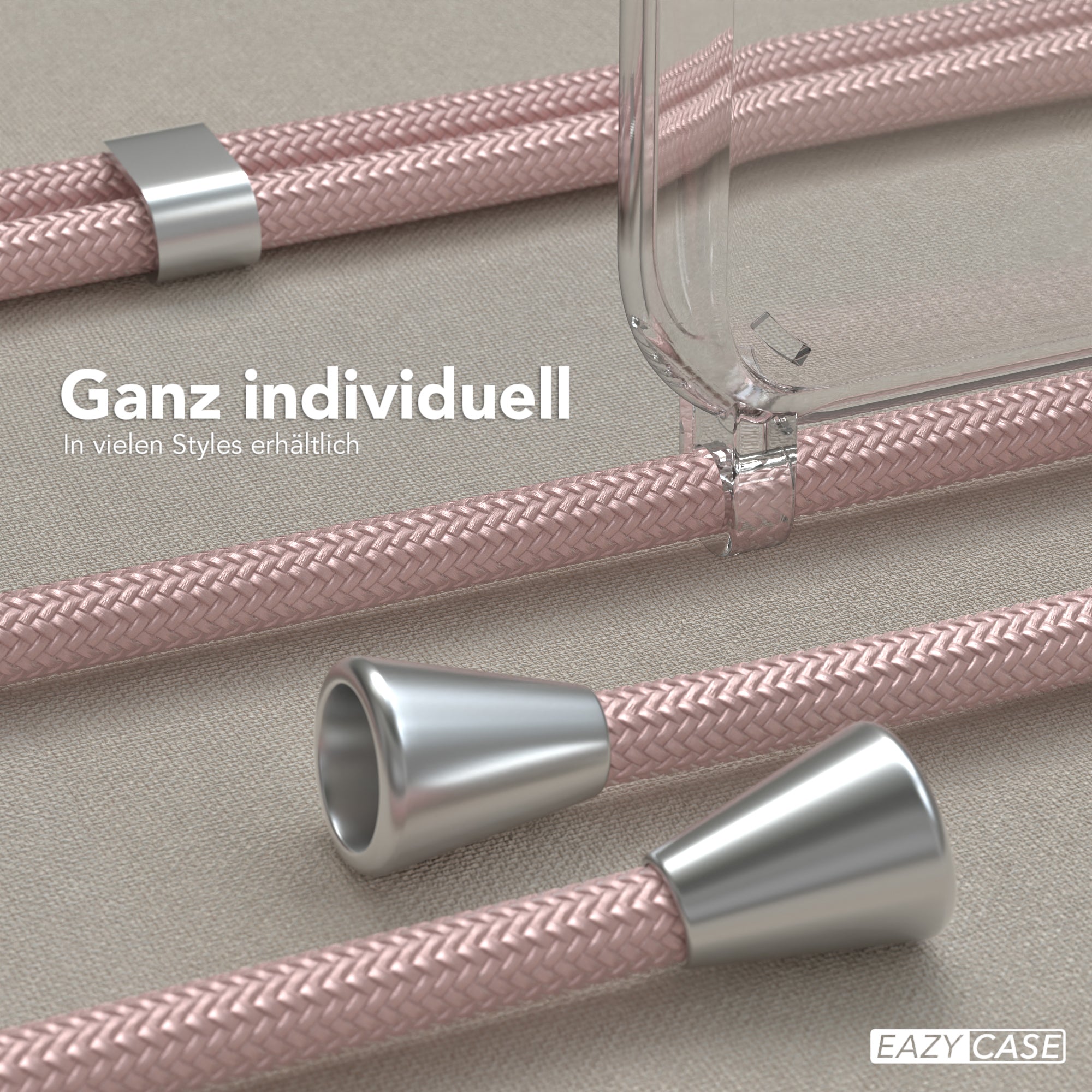 iPhone 11 Pro Max transparente Hülle + Kordel