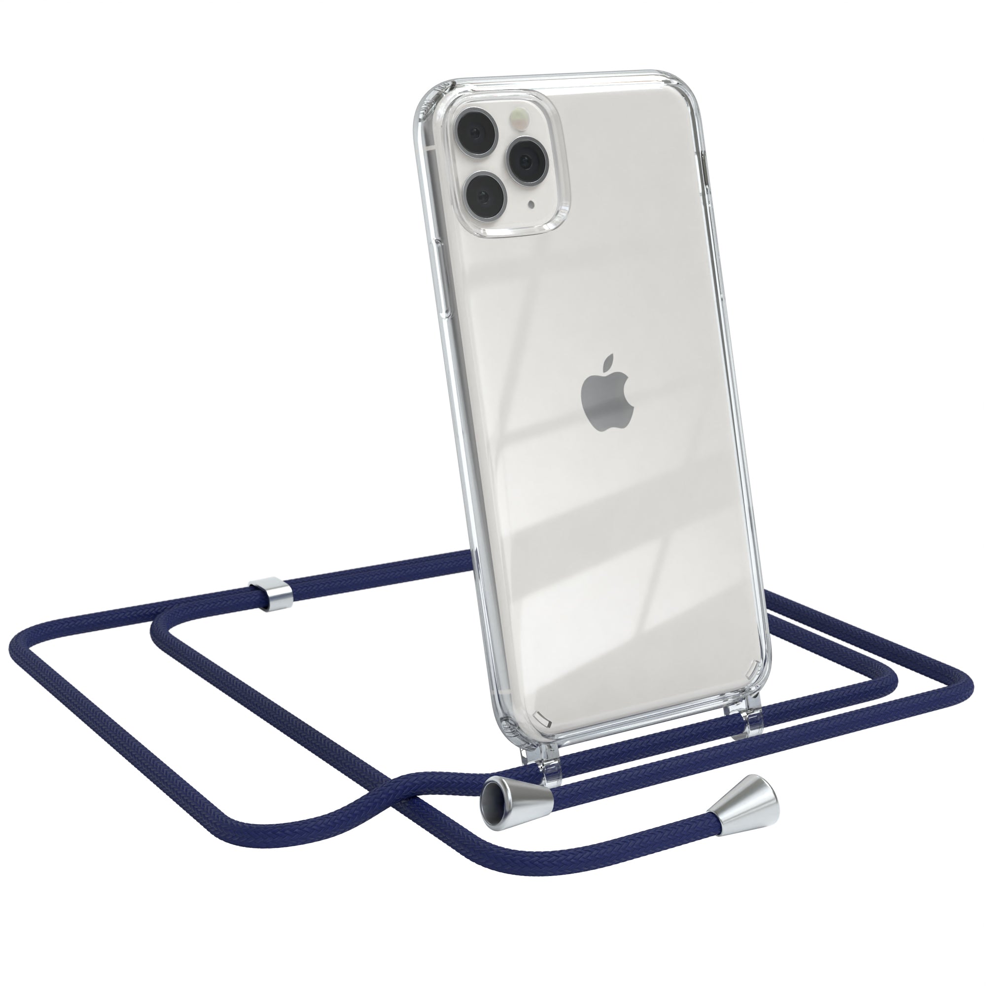 iPhone 11 Pro Max transparente Hülle + Kordel