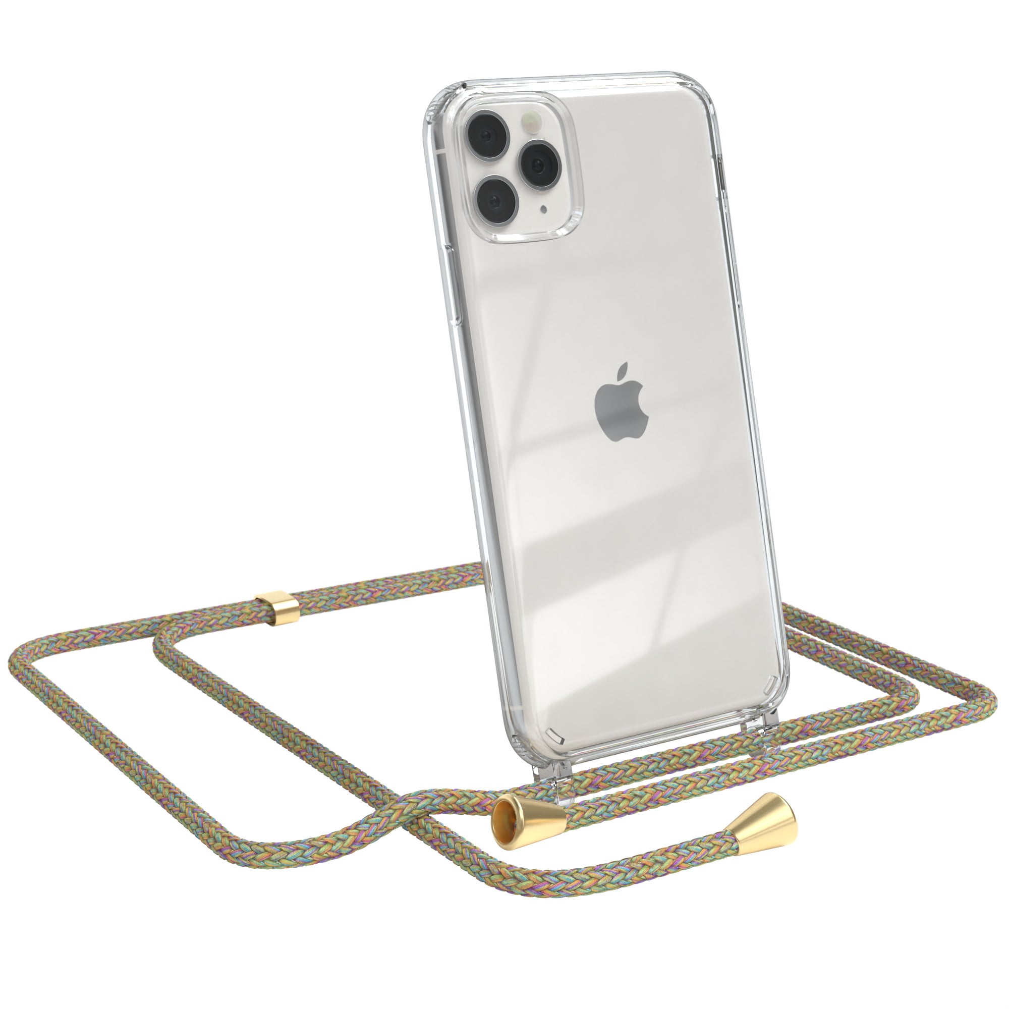 iPhone 11 Pro Max transparente Hülle + Kordel