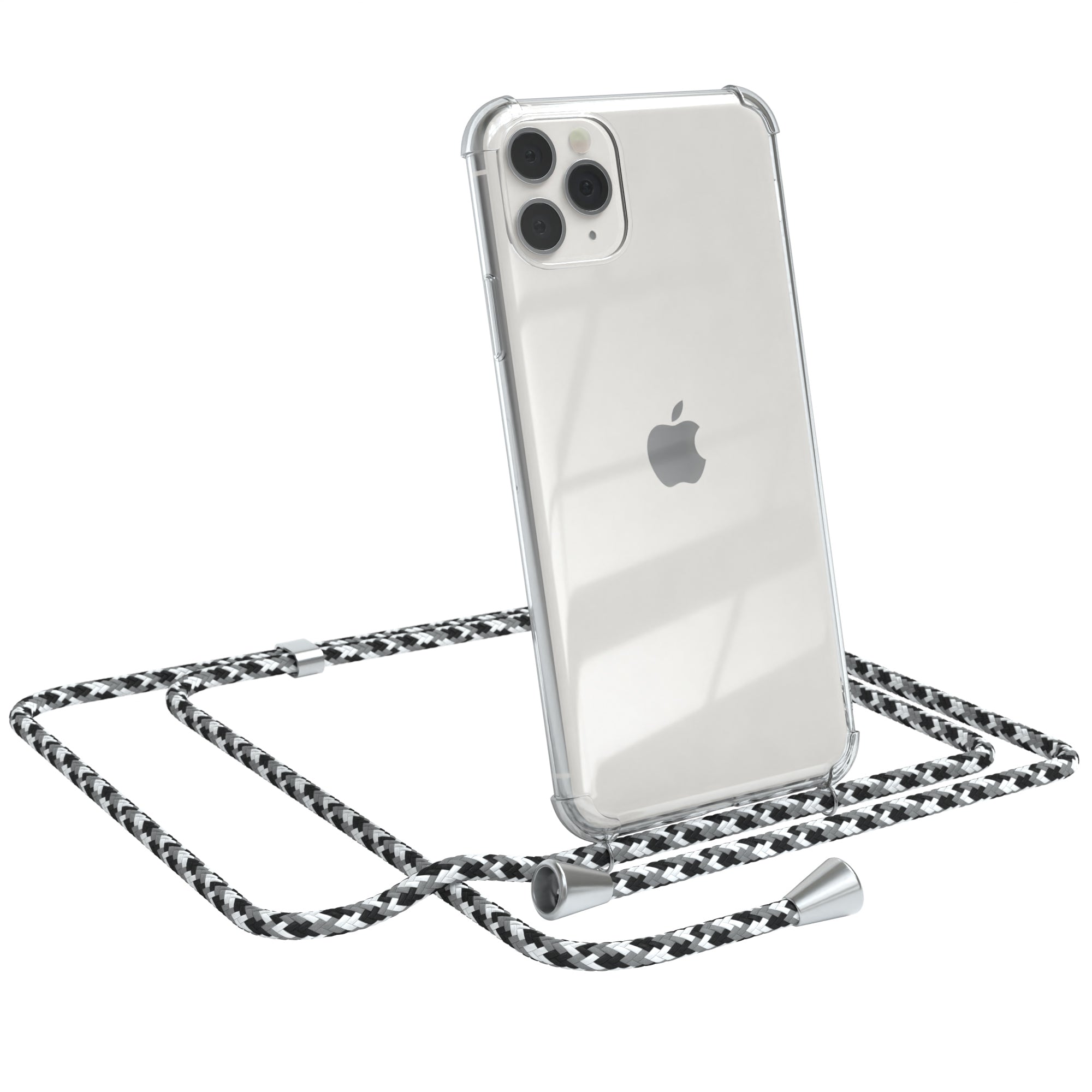 iPhone 11 Pro Max transparente Hülle + Kordel