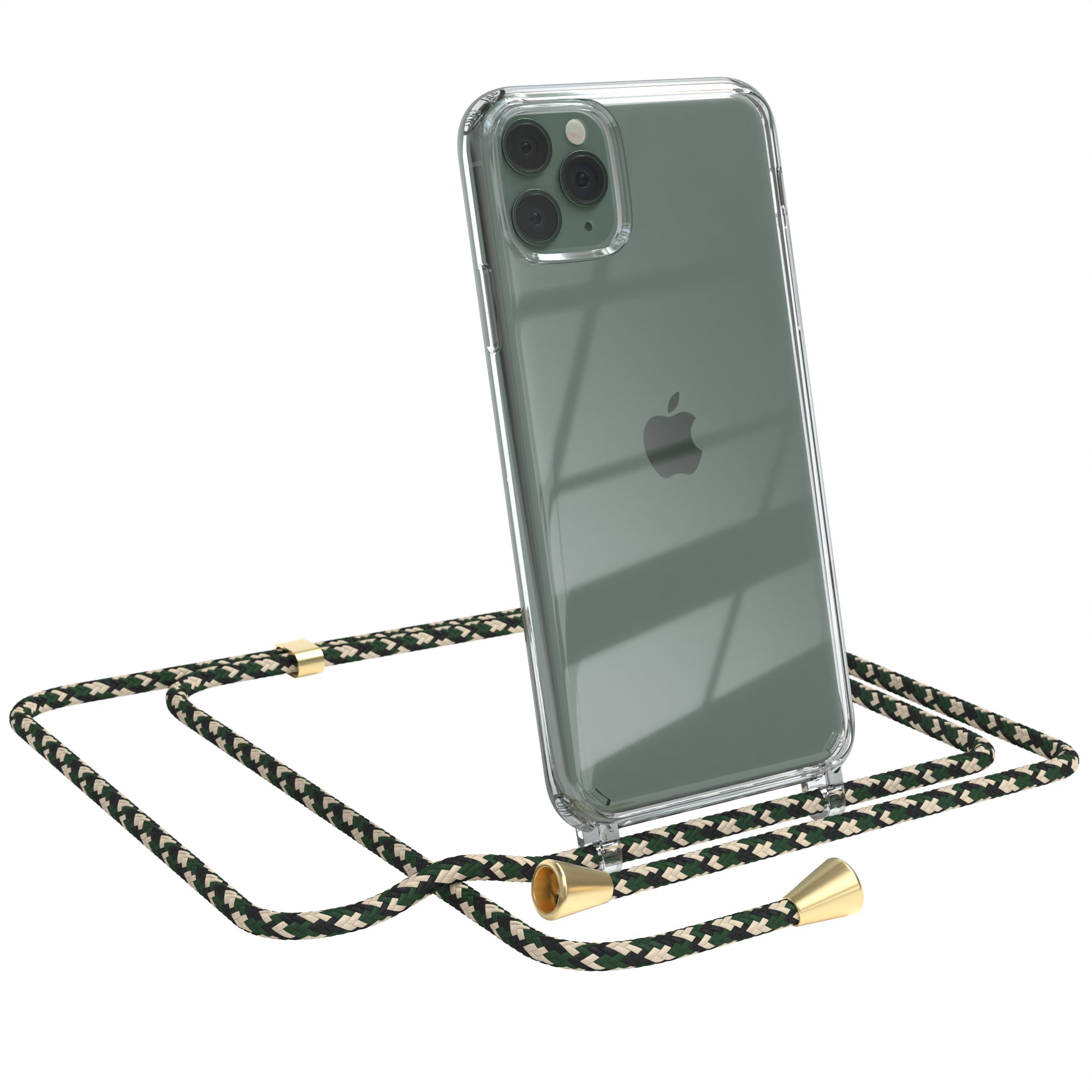 iPhone 11 Pro Max transparente Hülle + Kordel