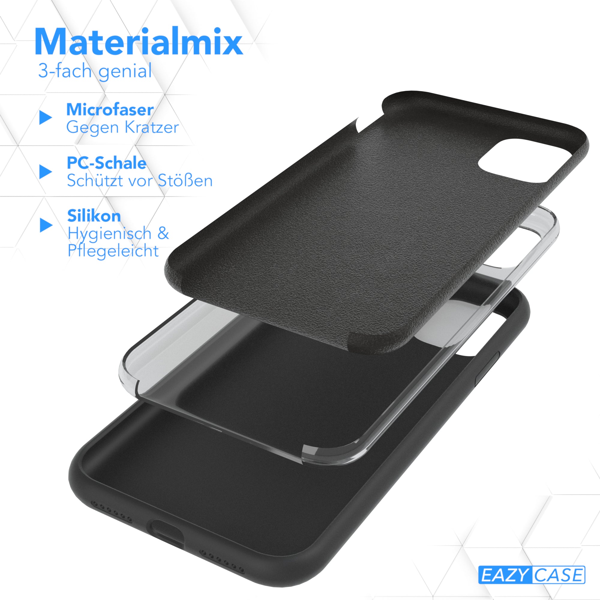 Apple iPhone 11 Premium Silikonhülle mit Kameraschutz von EAZY CASE