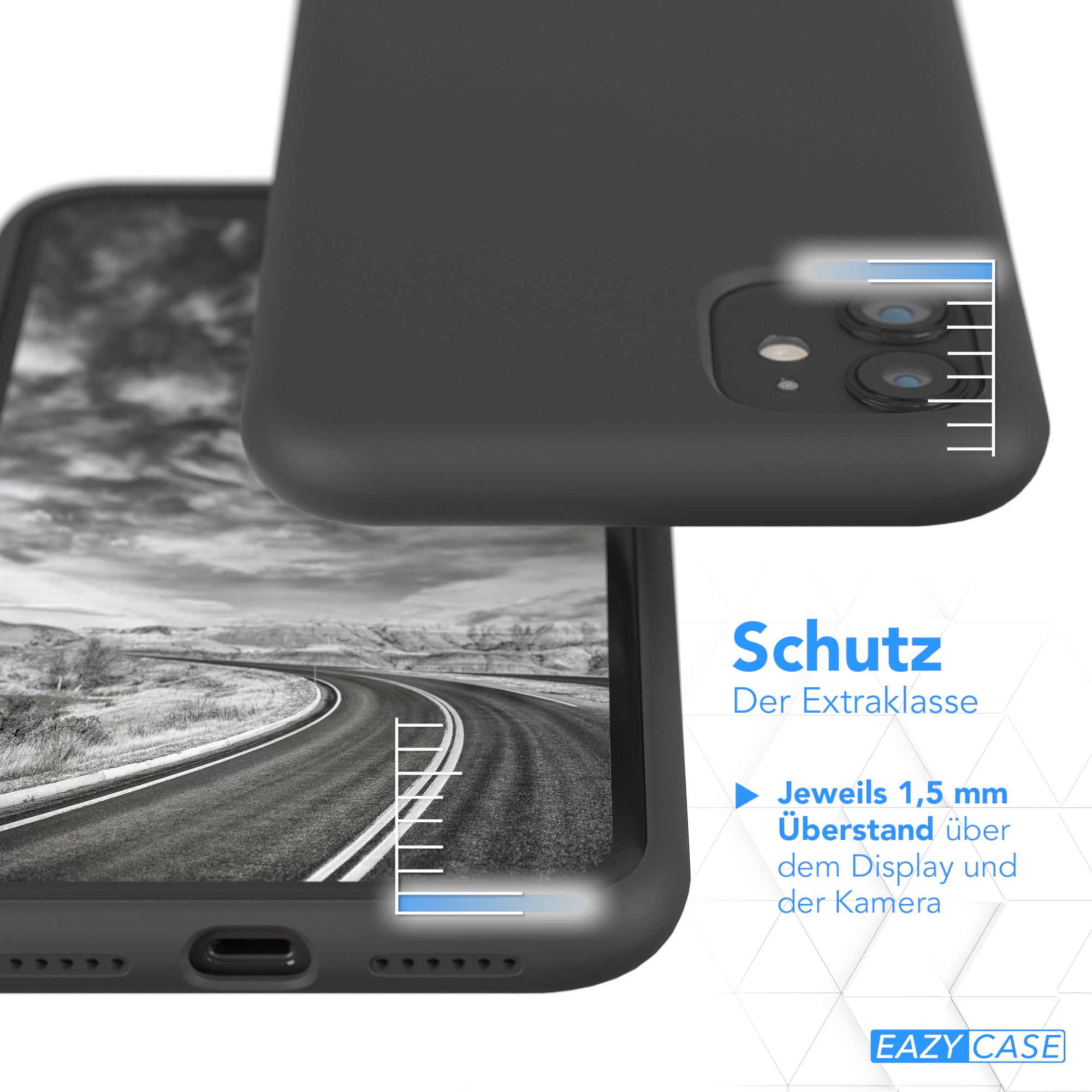 Apple iPhone 11 Premium Silikonhülle mit Kameraschutz von EAZY CASE