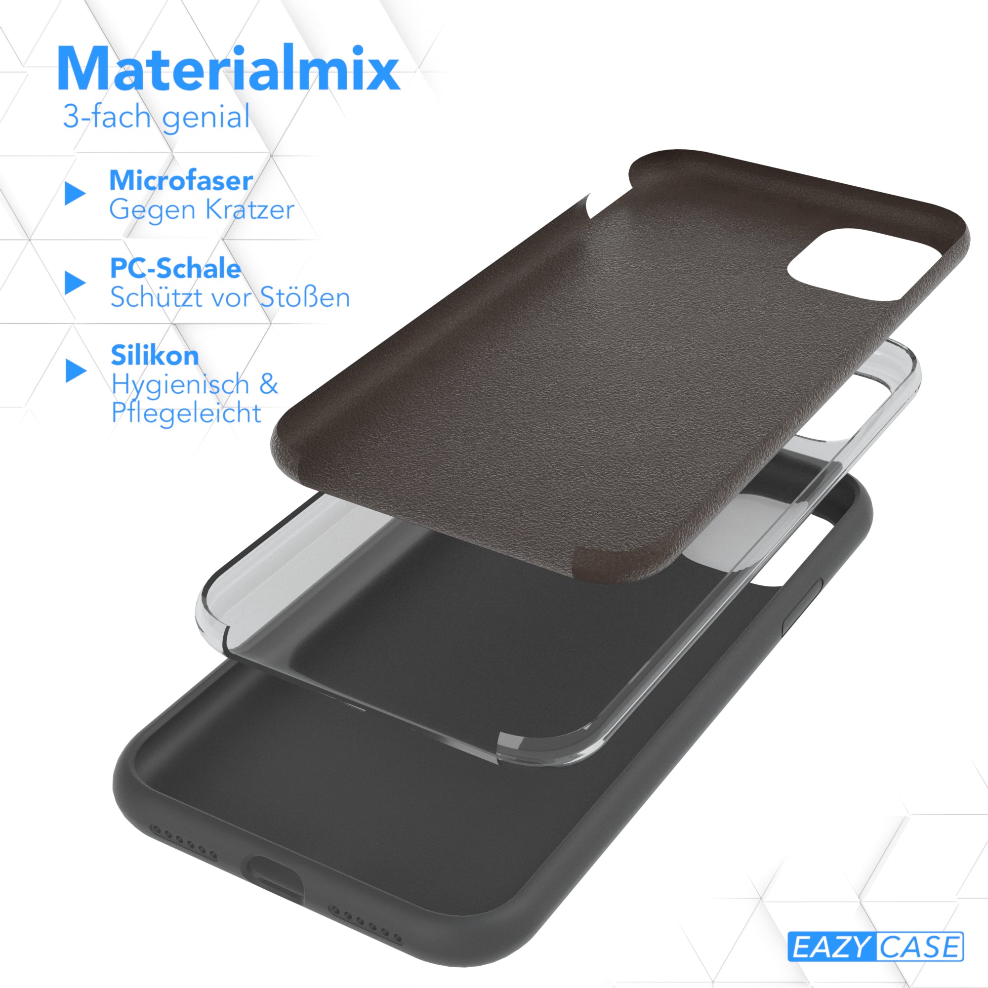 Apple iPhone 11 Premium Silikonhülle mit Kameraschutz von EAZY CASE