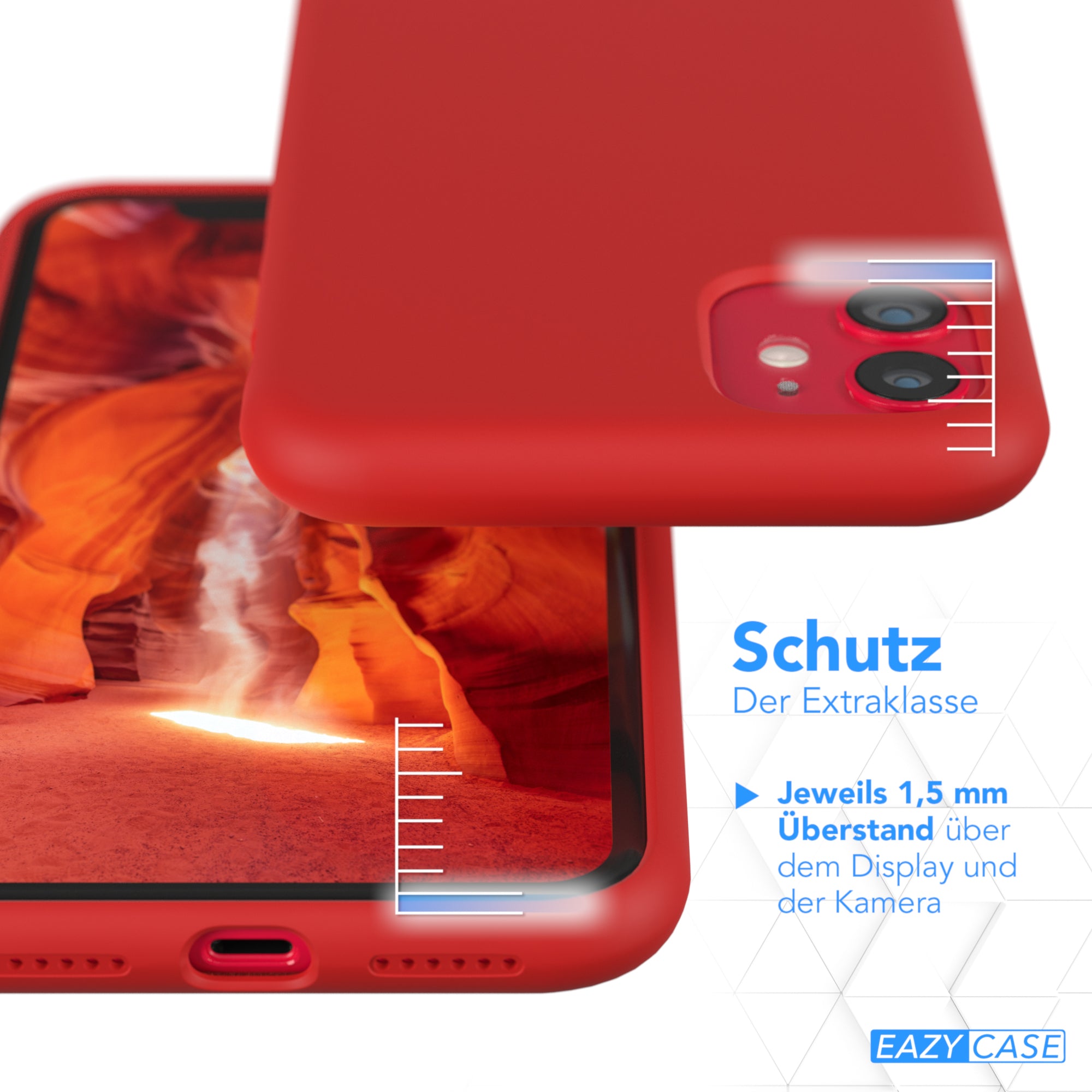 Apple iPhone 11 Premium Silikonhülle mit Kameraschutz von EAZY CASE