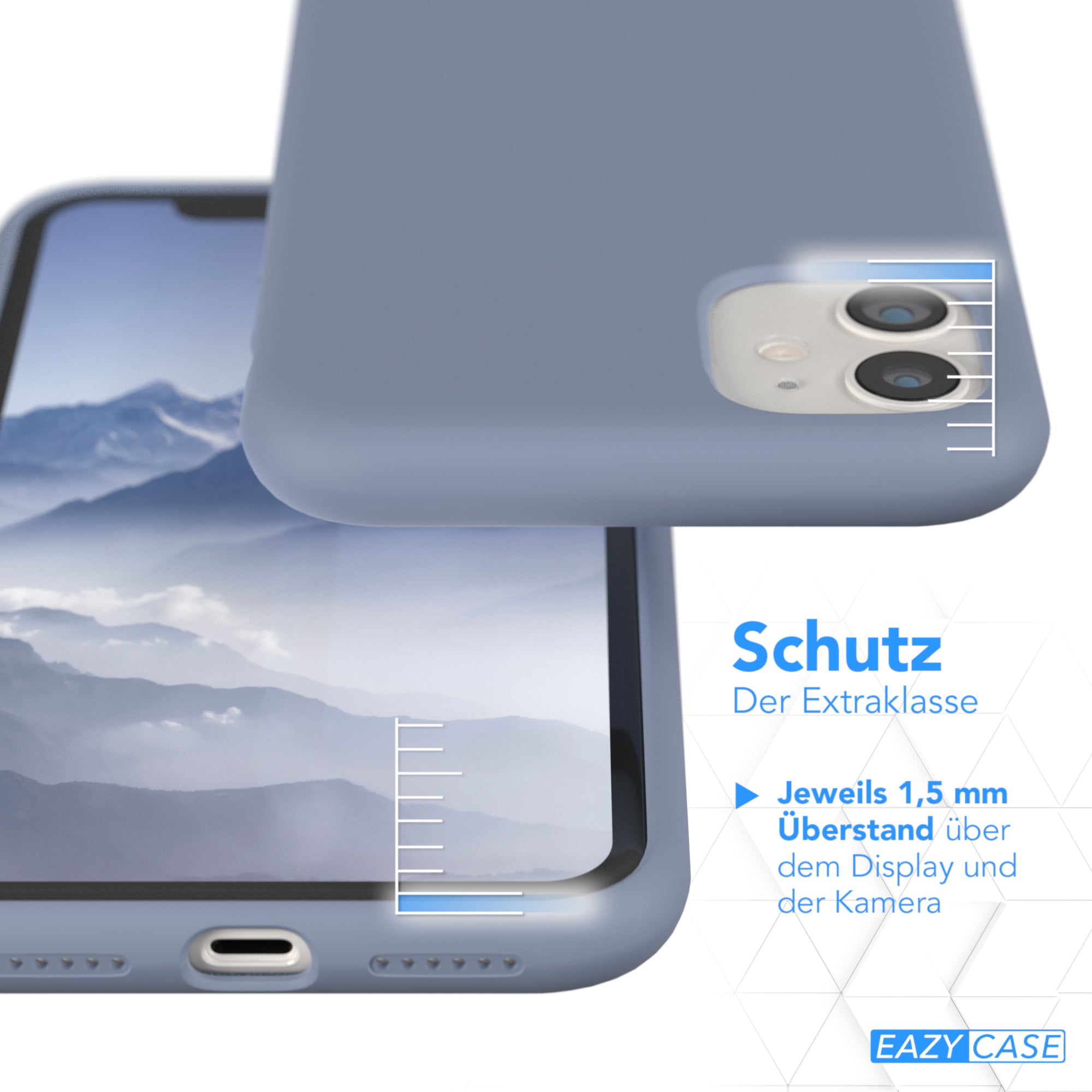 Apple iPhone 11 Premium Silikonhülle mit Kameraschutz von EAZY CASE