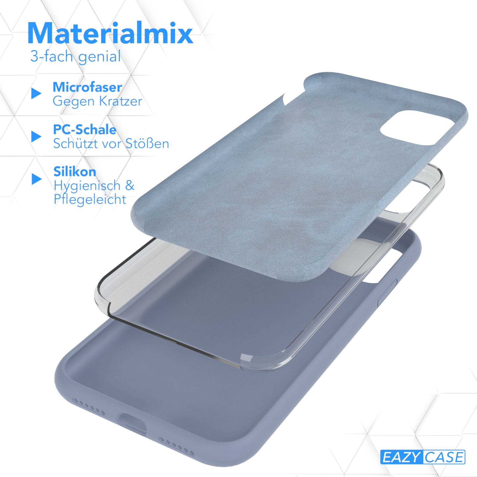 Apple iPhone 11 Premium Silikonhülle mit Kameraschutz von EAZY CASE
