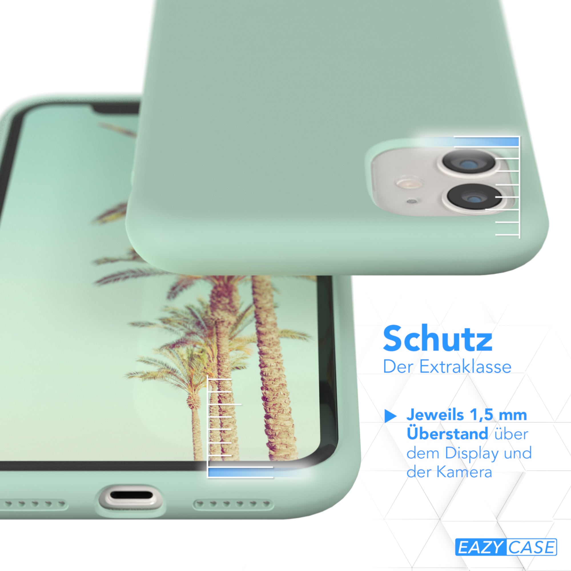 Apple iPhone 11 Premium Silikonhülle mit Kameraschutz von EAZY CASE