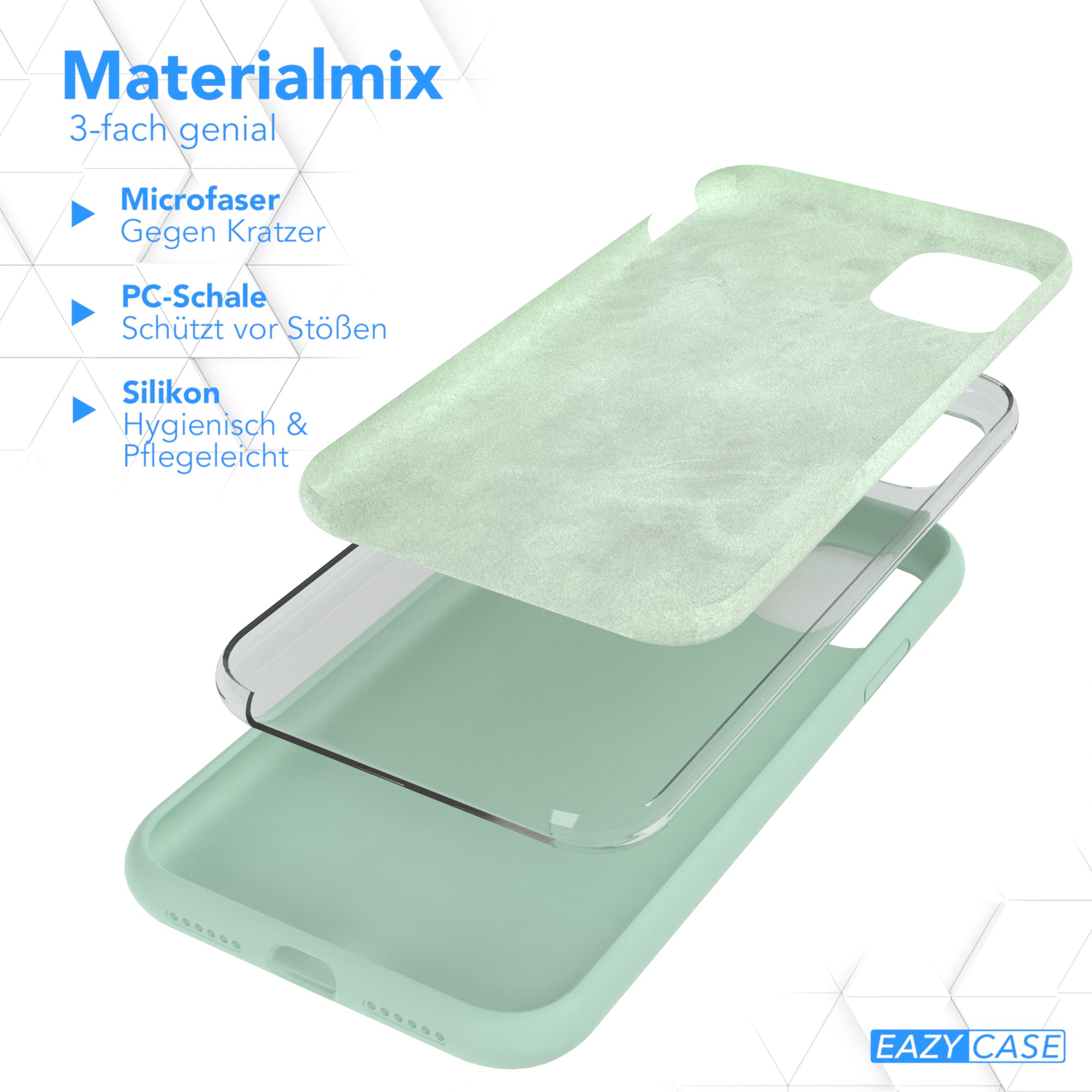 Apple iPhone 11 Premium Silikonhülle mit Kameraschutz von EAZY CASE