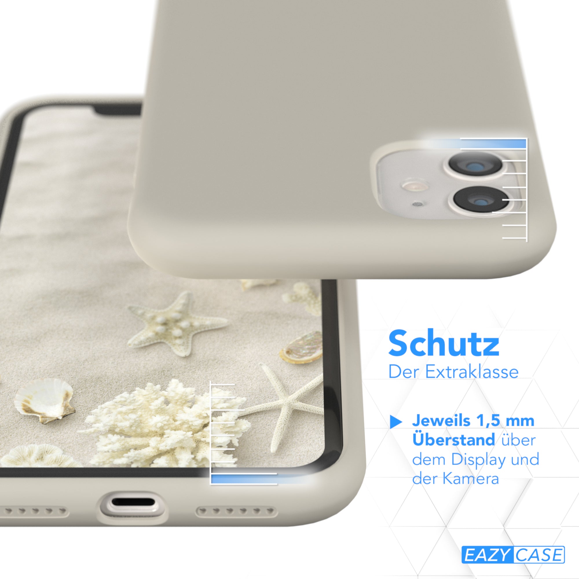 Apple iPhone 11 Premium Silikonhülle mit Kameraschutz von EAZY CASE