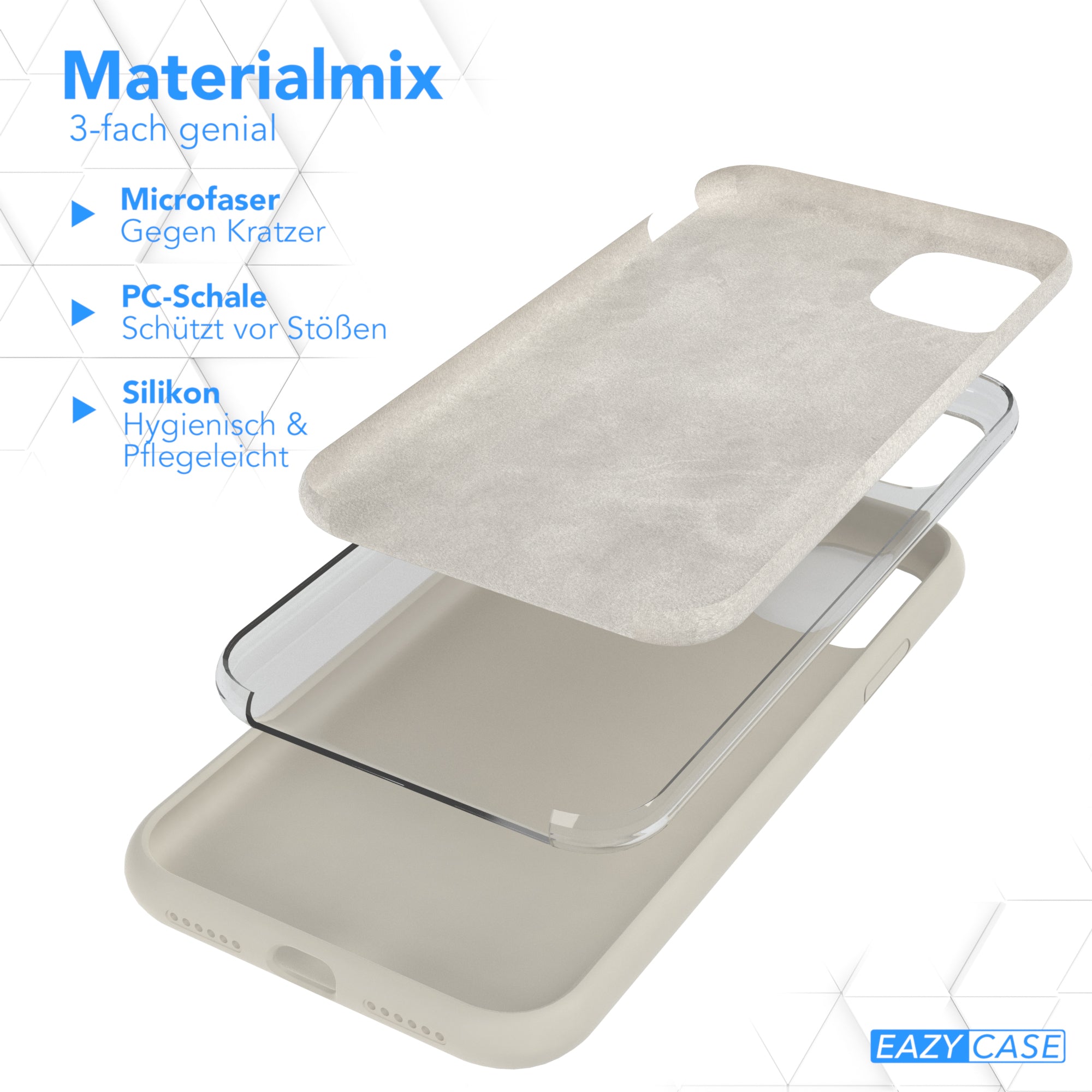 Apple iPhone 11 Premium Silikonhülle mit Kameraschutz von EAZY CASE