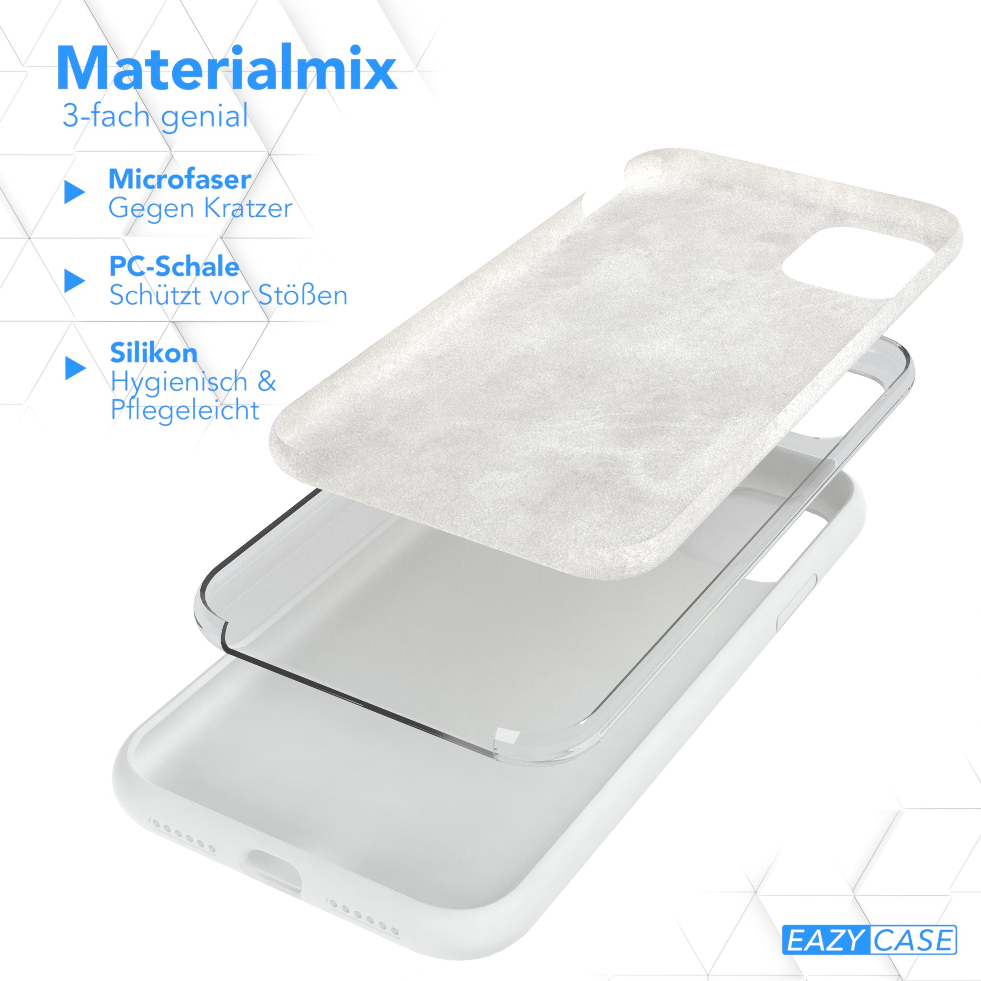 Apple iPhone 11 Premium Silikonhülle mit Kameraschutz von EAZY CASE