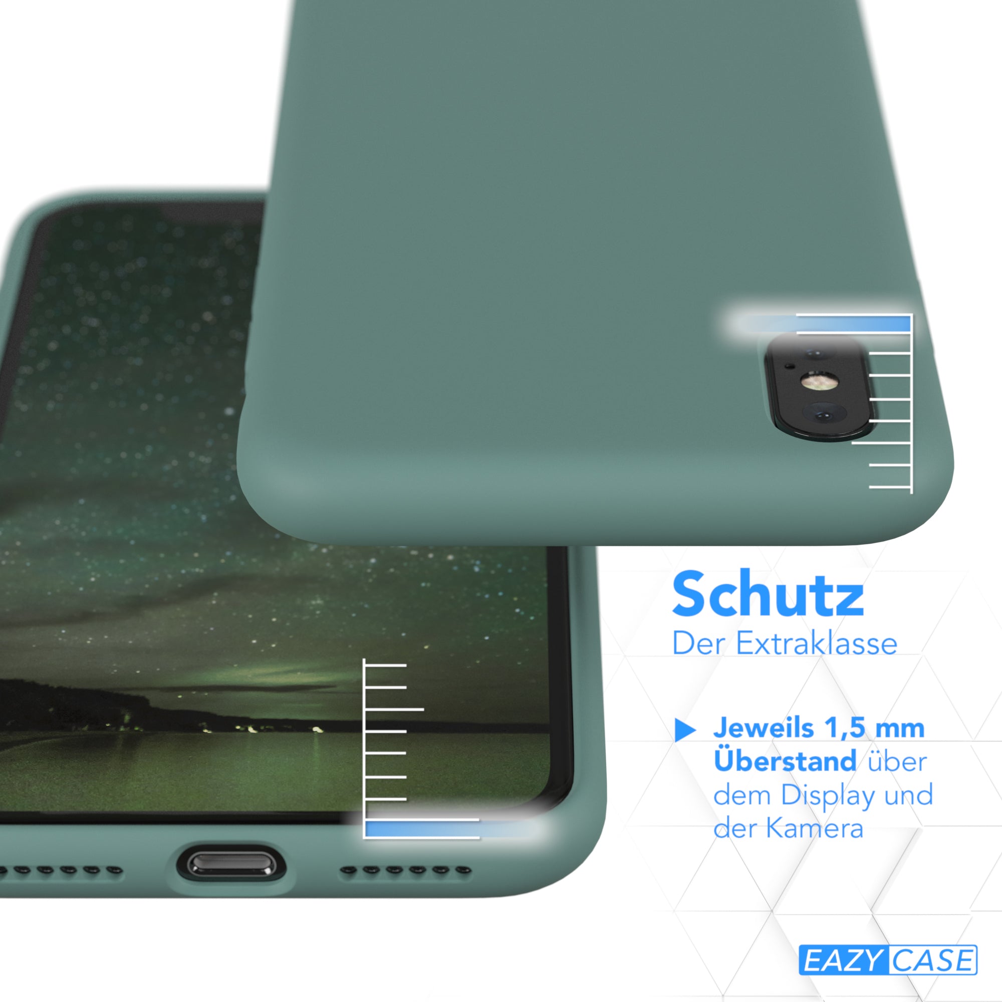 iPhone X / XS Premium Silikonhülle