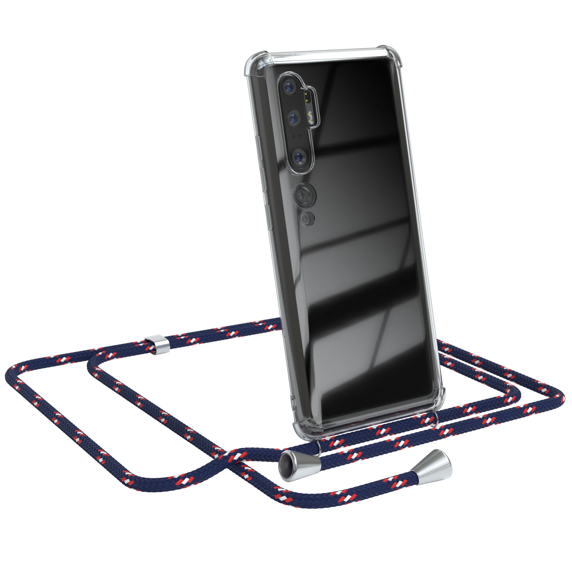 Xiaomi Mi Note 10 / Mi Note 10 Pro transparente Hülle + Kordel
