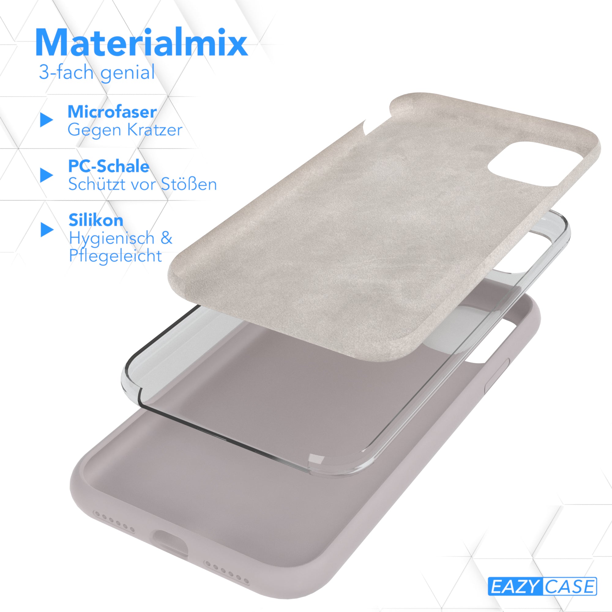 Apple iPhone 11 Premium Silikonhülle mit Kameraschutz von EAZY CASE
