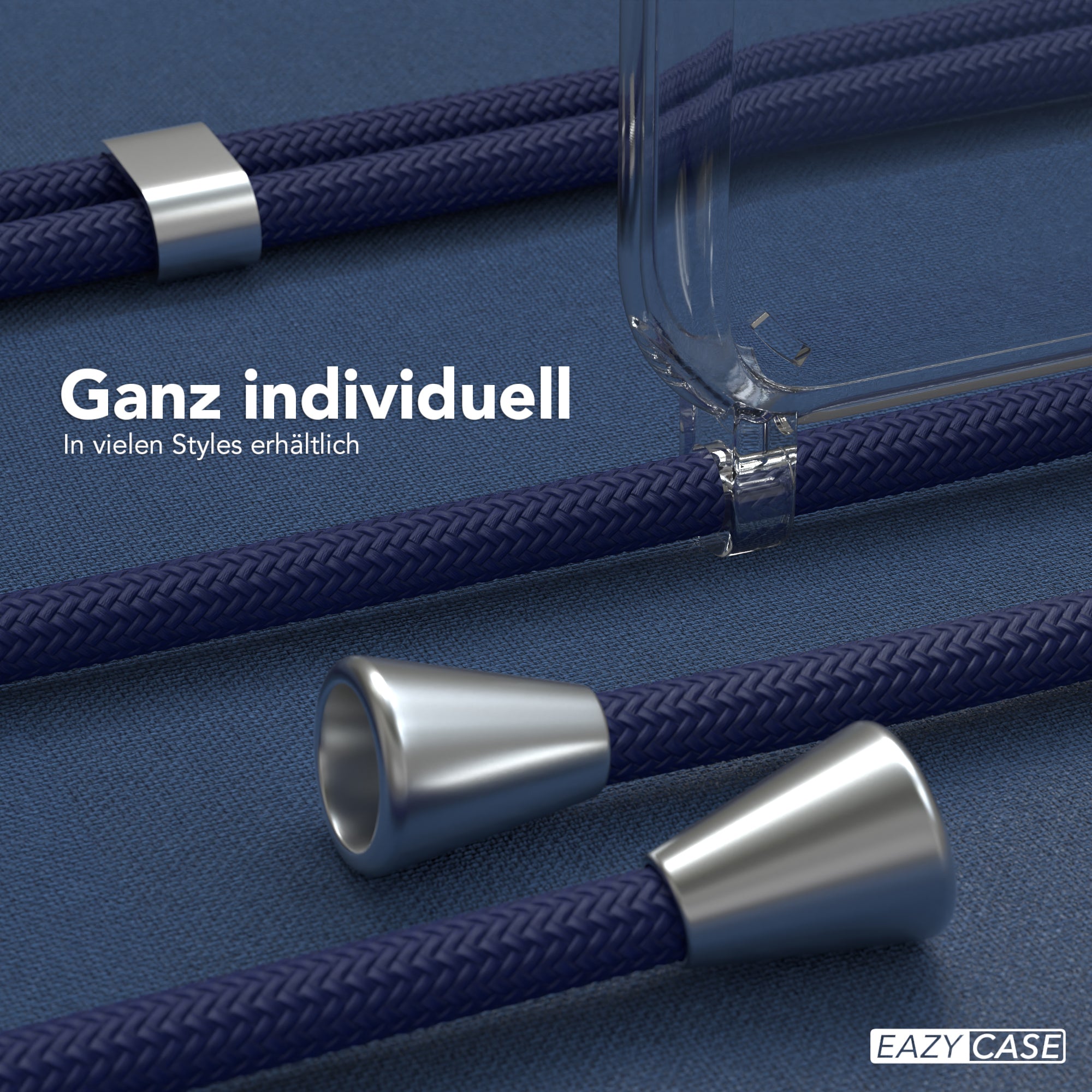 Galaxy S20 Plus / 5G transparente Hülle + Kordel