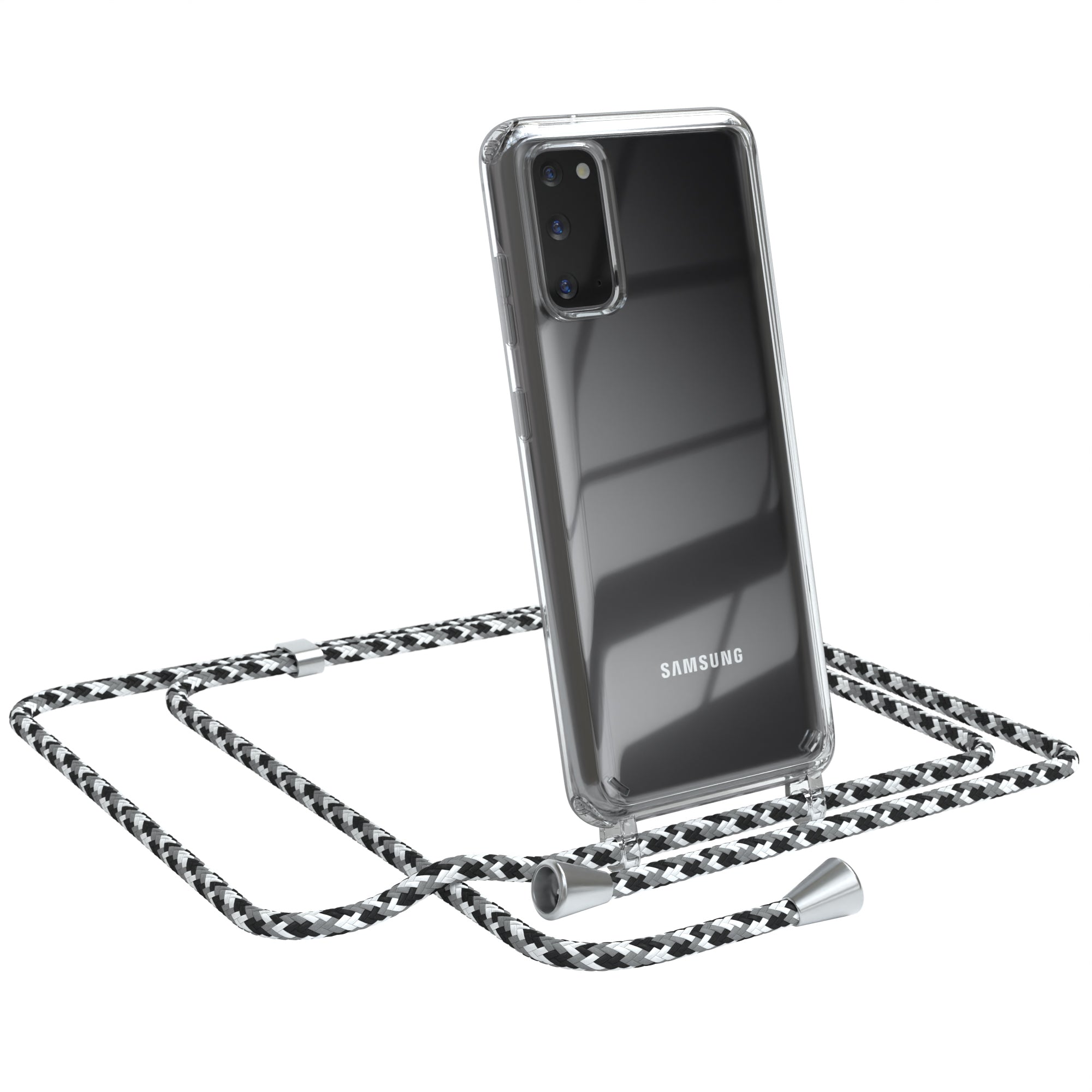 Galaxy S20 / 5G transparente Hülle + Kordel