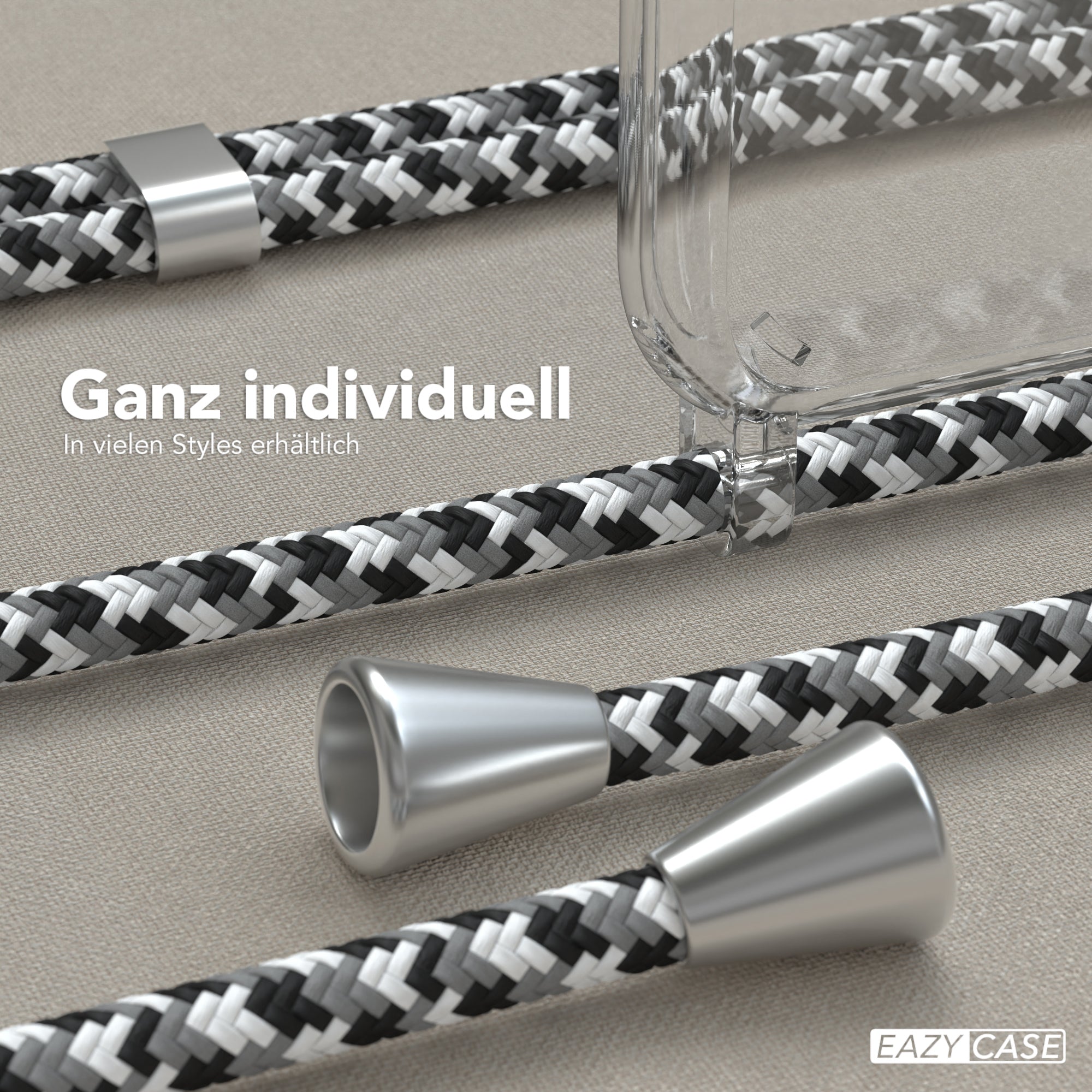 Galaxy S20 / 5G transparente Hülle + Kordel