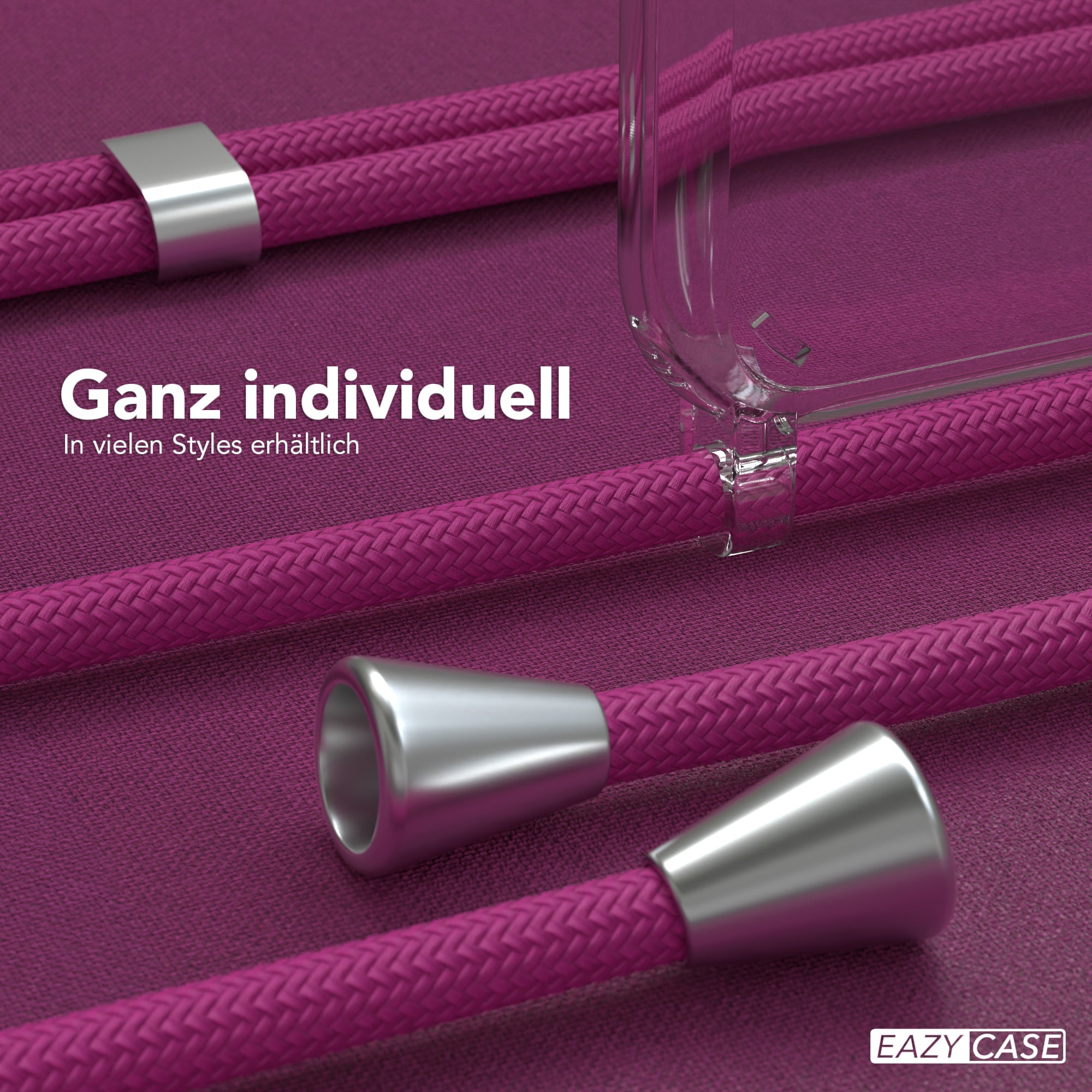 Galaxy S20 / 5G transparente Hülle + Kordel