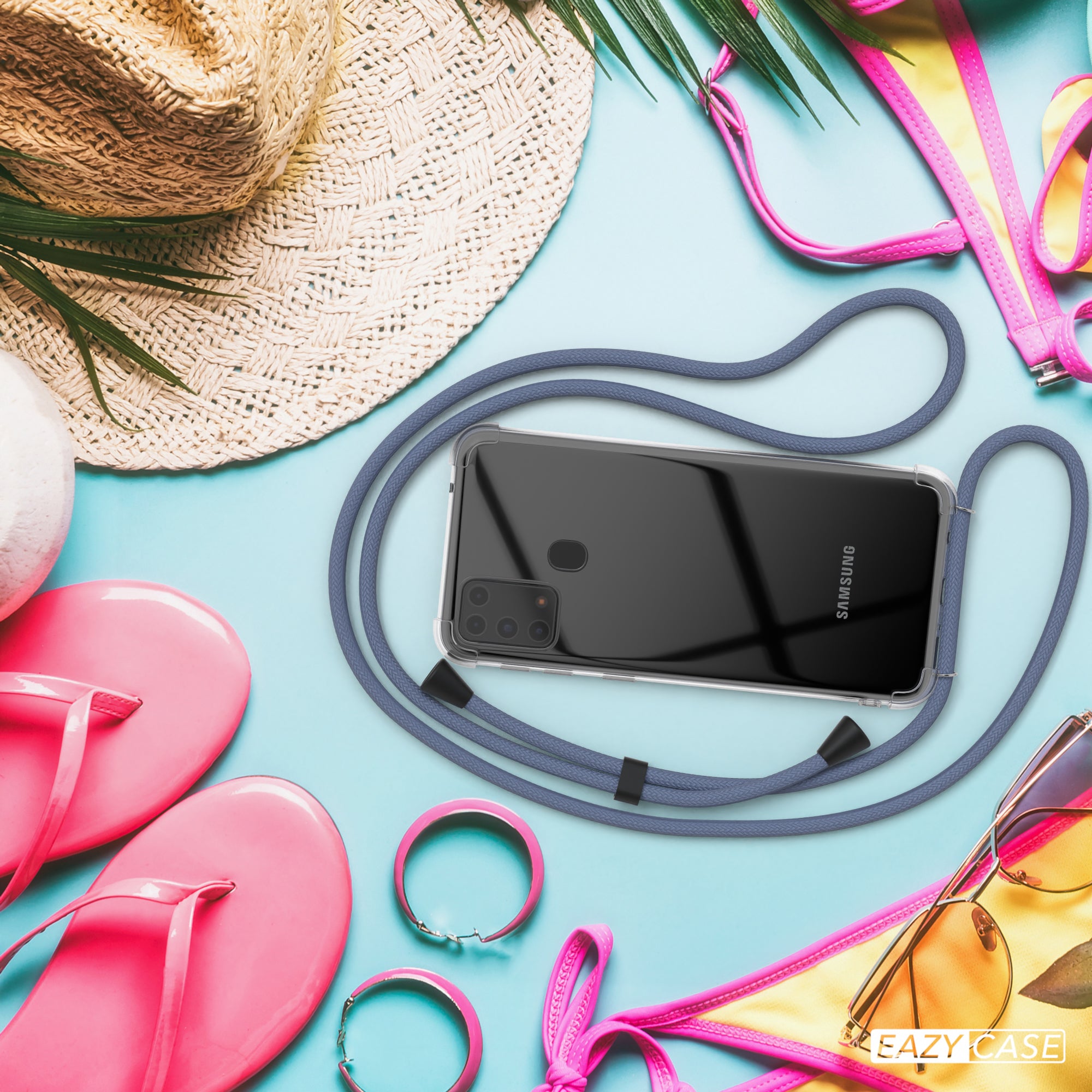 Galaxy M31 transparente Hülle + Kordel