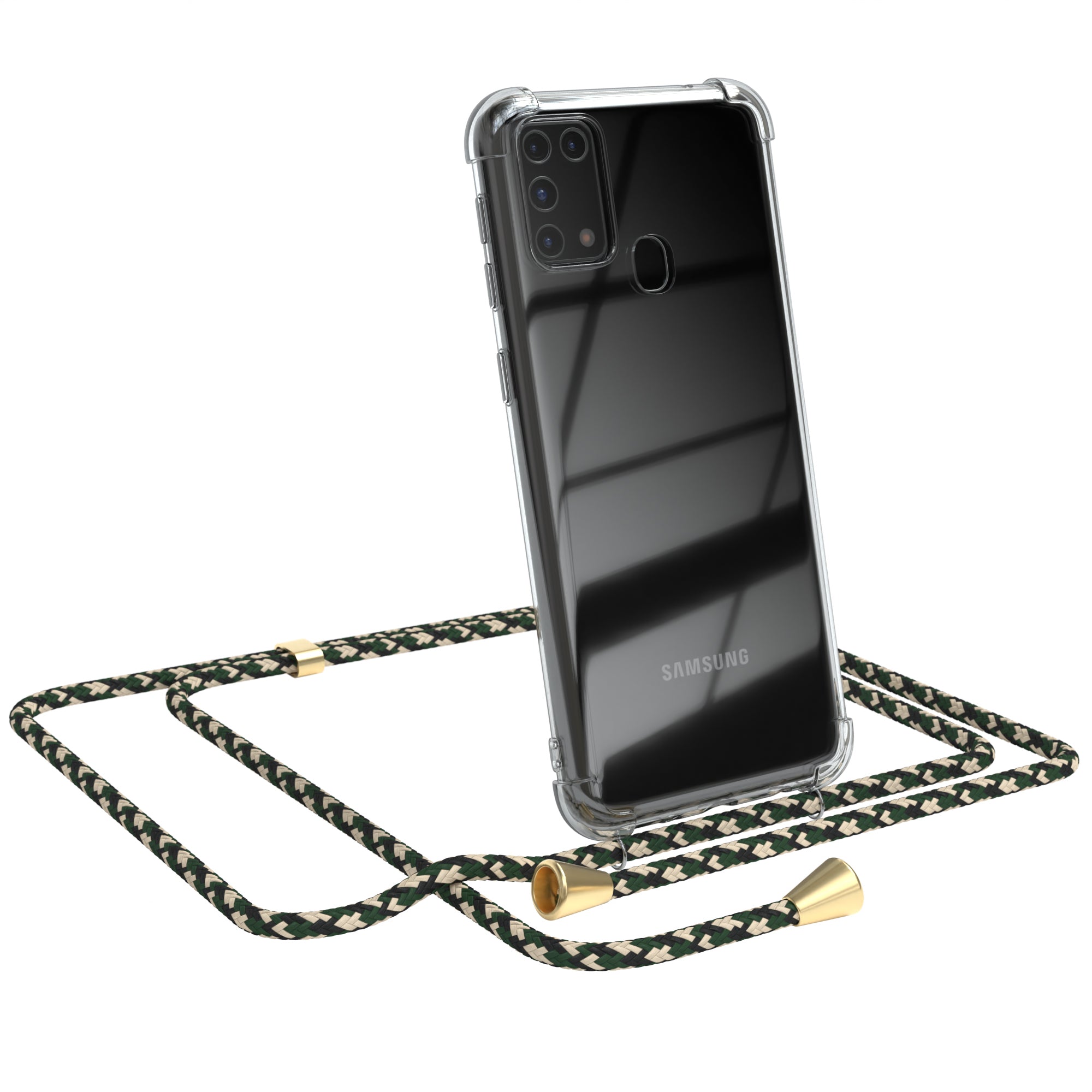 Galaxy M31 transparente Hülle + Kordel