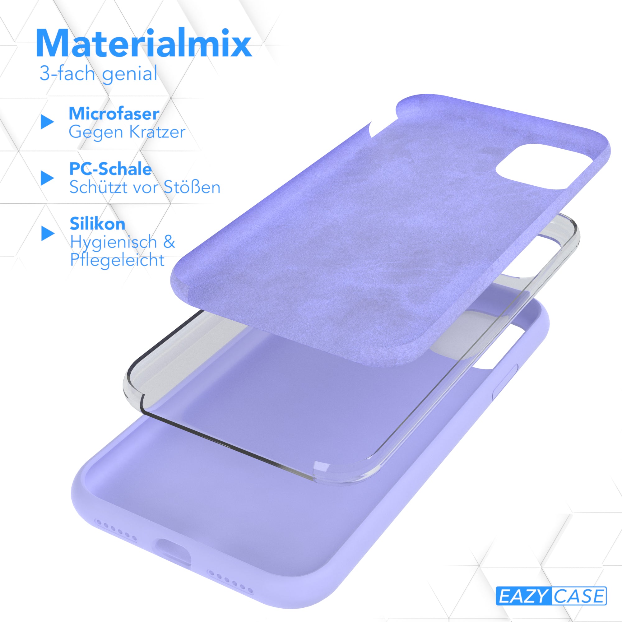 Apple iPhone 11 Premium Silikonhülle mit Kameraschutz von EAZY CASE
