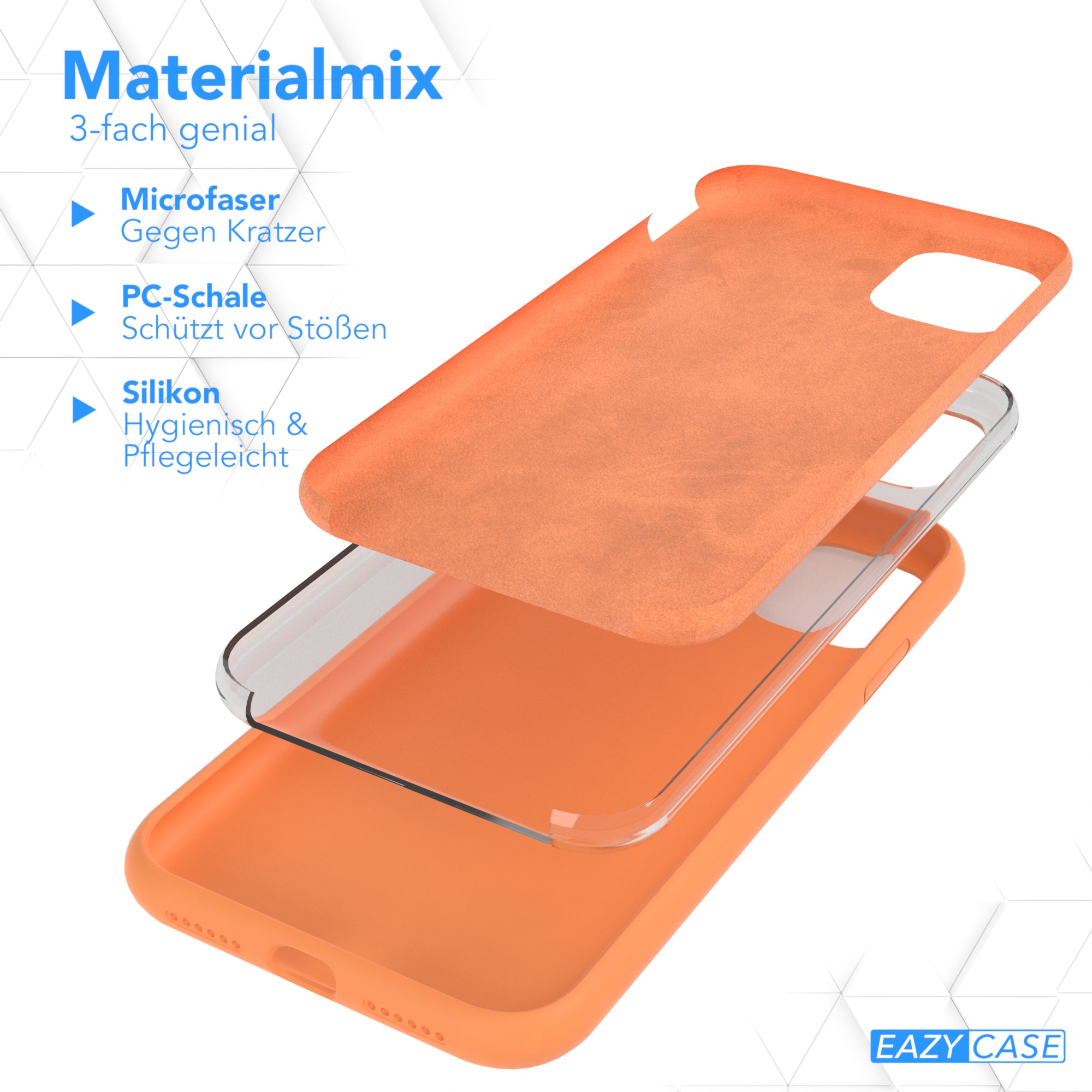 Apple iPhone 11 Premium Silikonhülle mit Kameraschutz von EAZY CASE