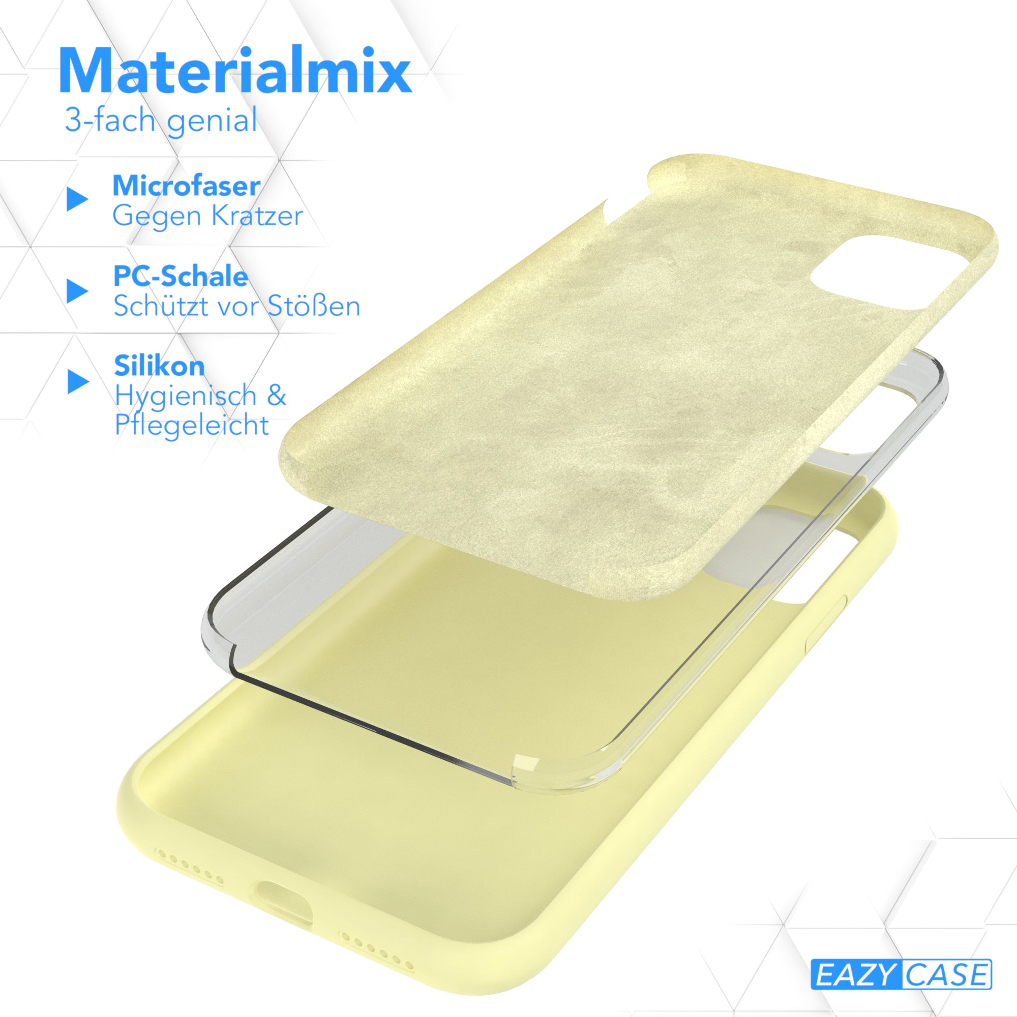 Apple iPhone 11 Premium Silikonhülle mit Kameraschutz von EAZY CASE