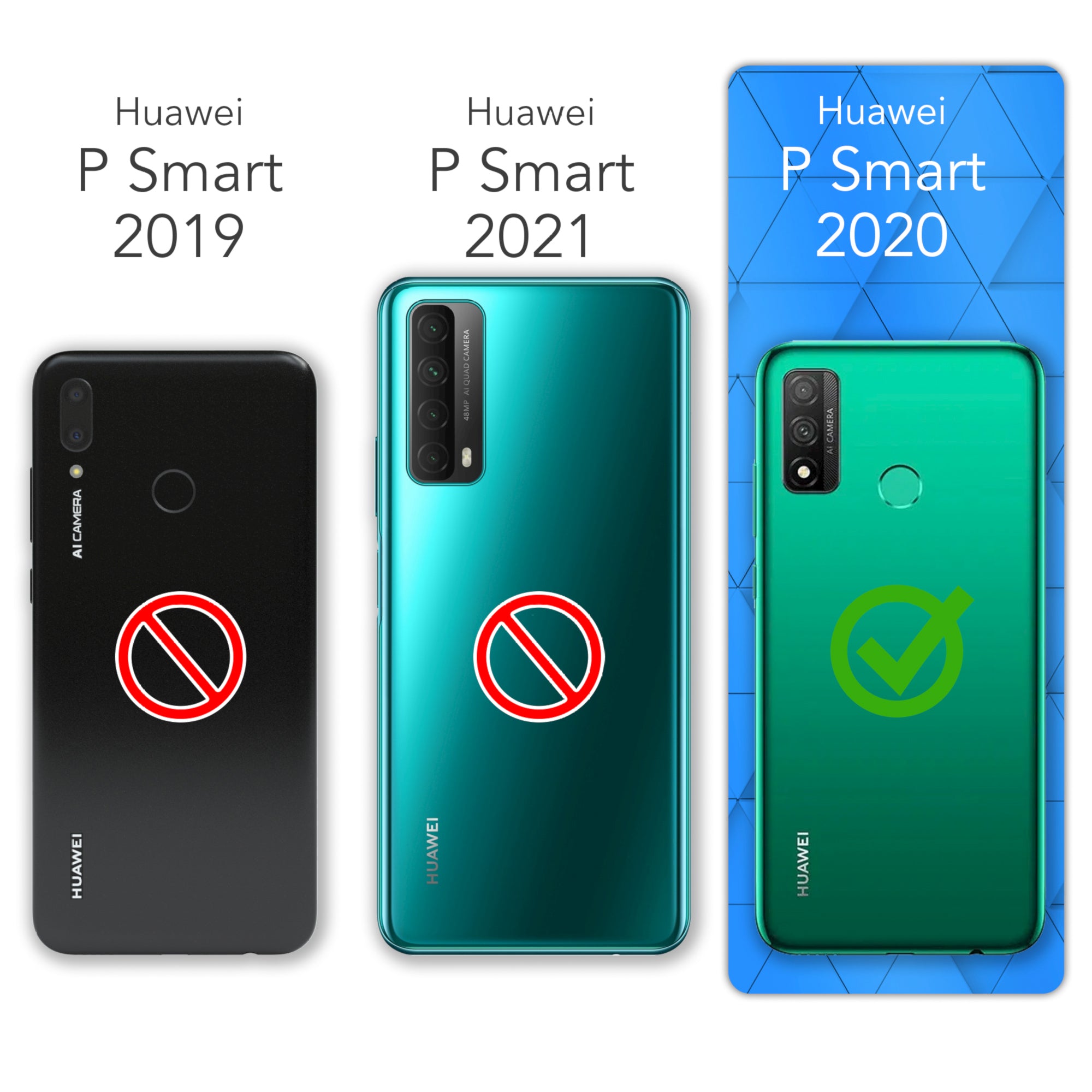 Huawei P Smart 2020 ultradünnes Slimcover aus TPU