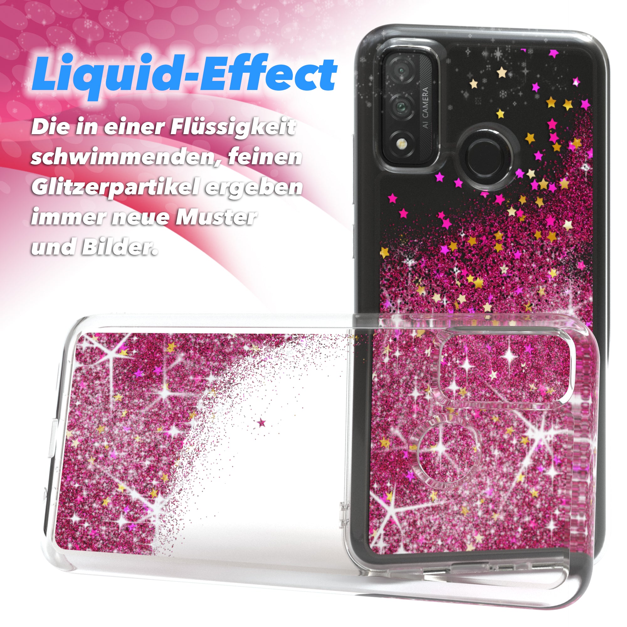Huawei P Smart 2020 Glitzerhülle